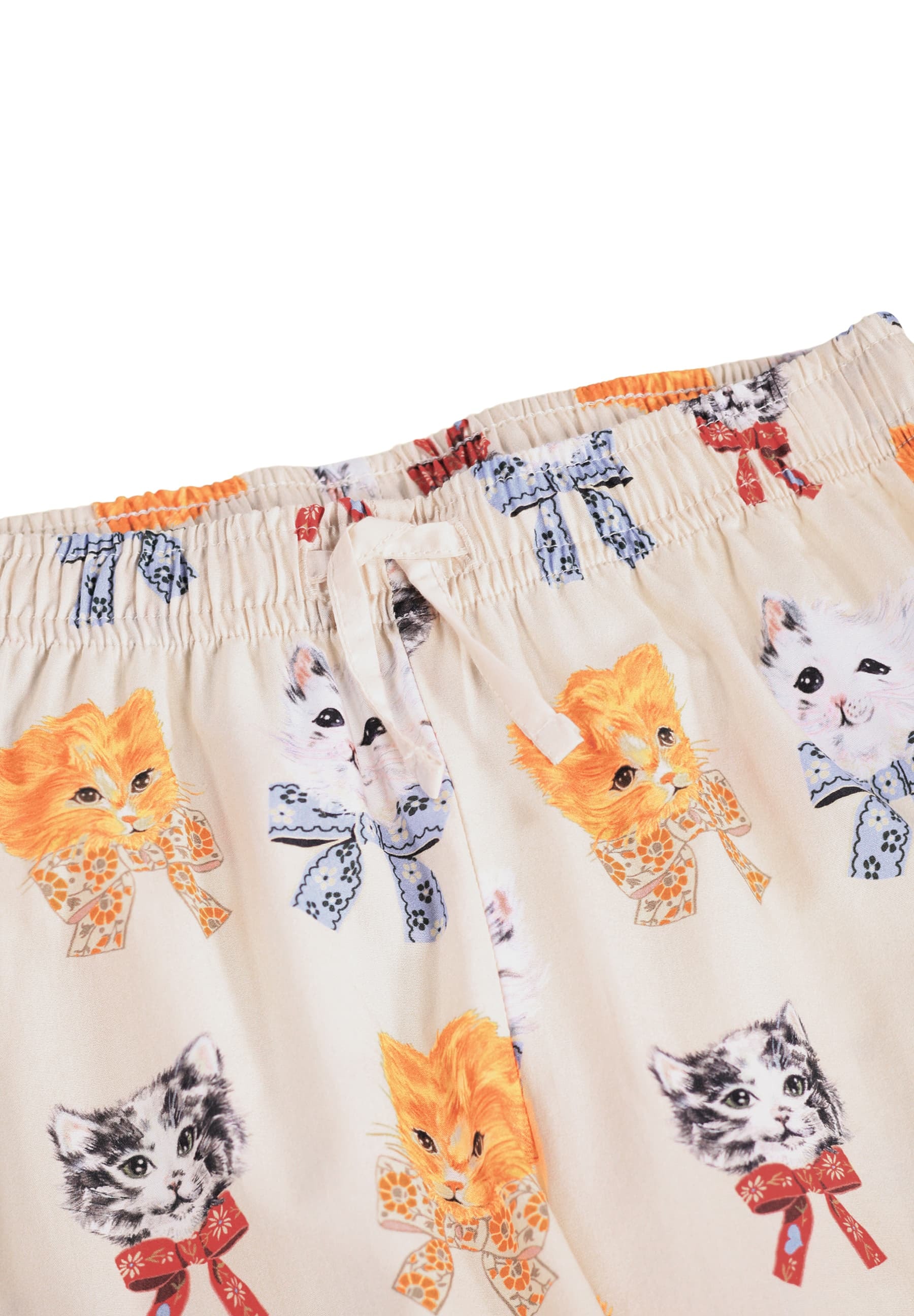 GOTS Lex Pyjama Retro Kittens