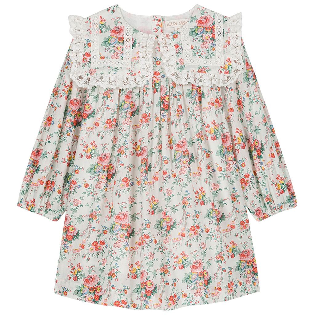 Arinola Dress Cream Rosa Festa