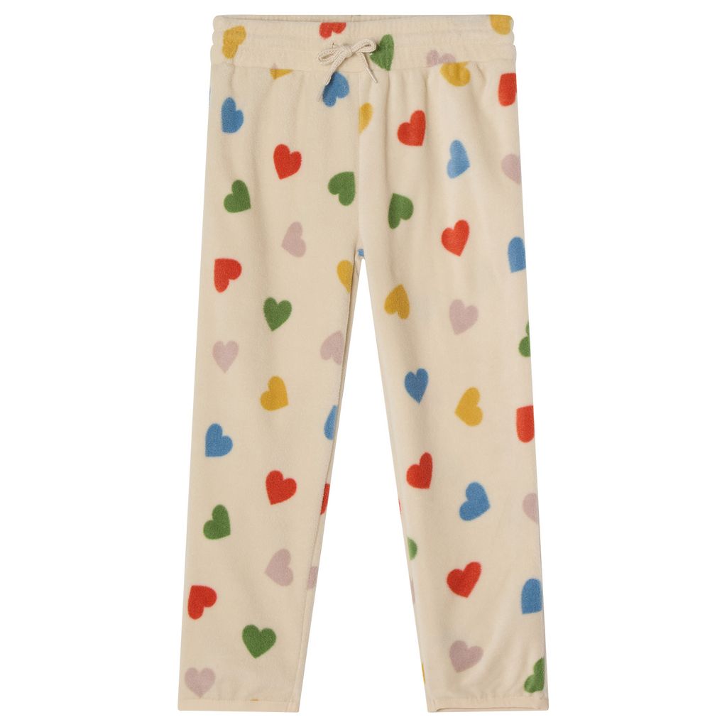 Northpole Fleecebyxor Rainbow Hearts