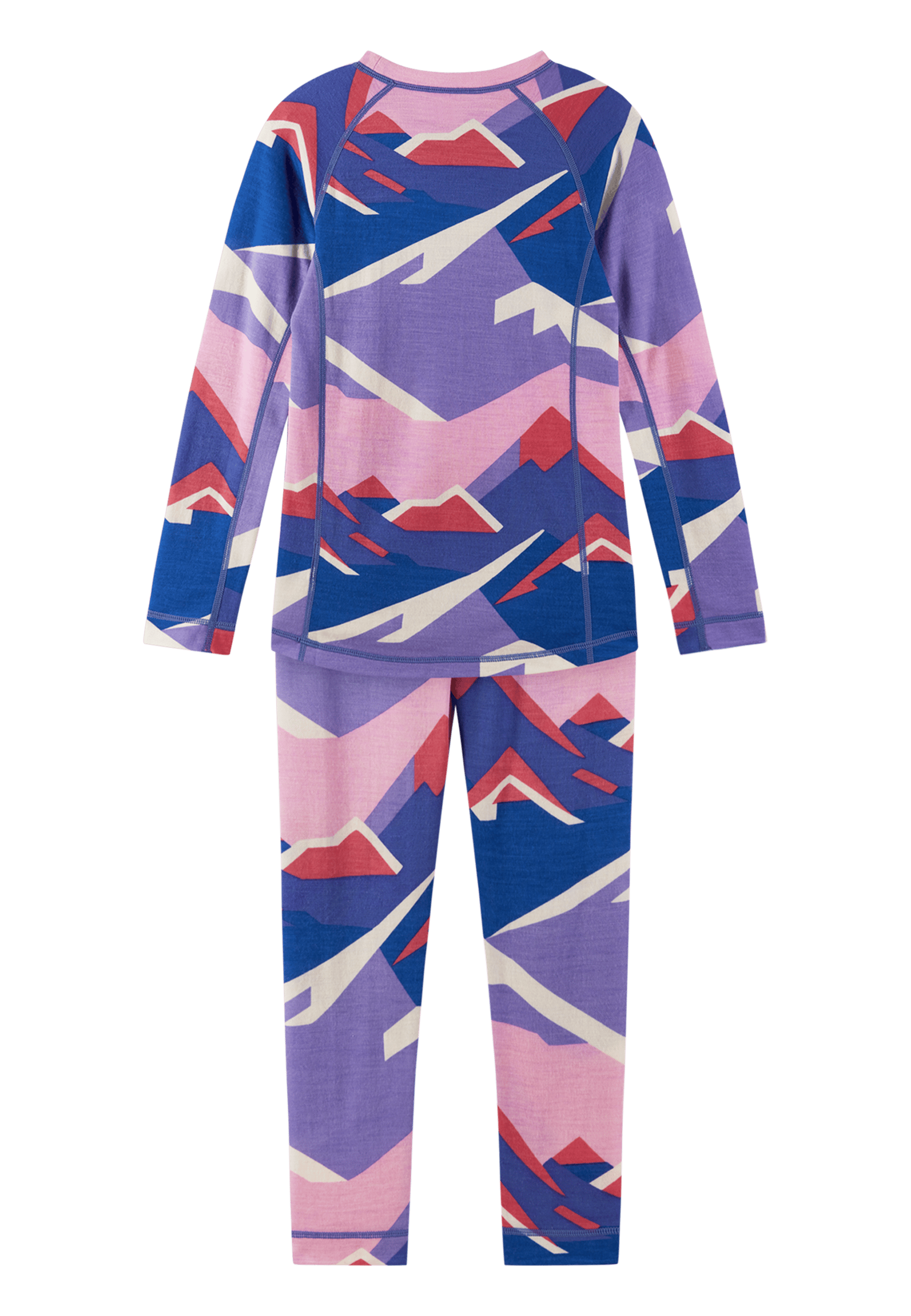 Taitoa Underställsset I Ull Breezy Violet