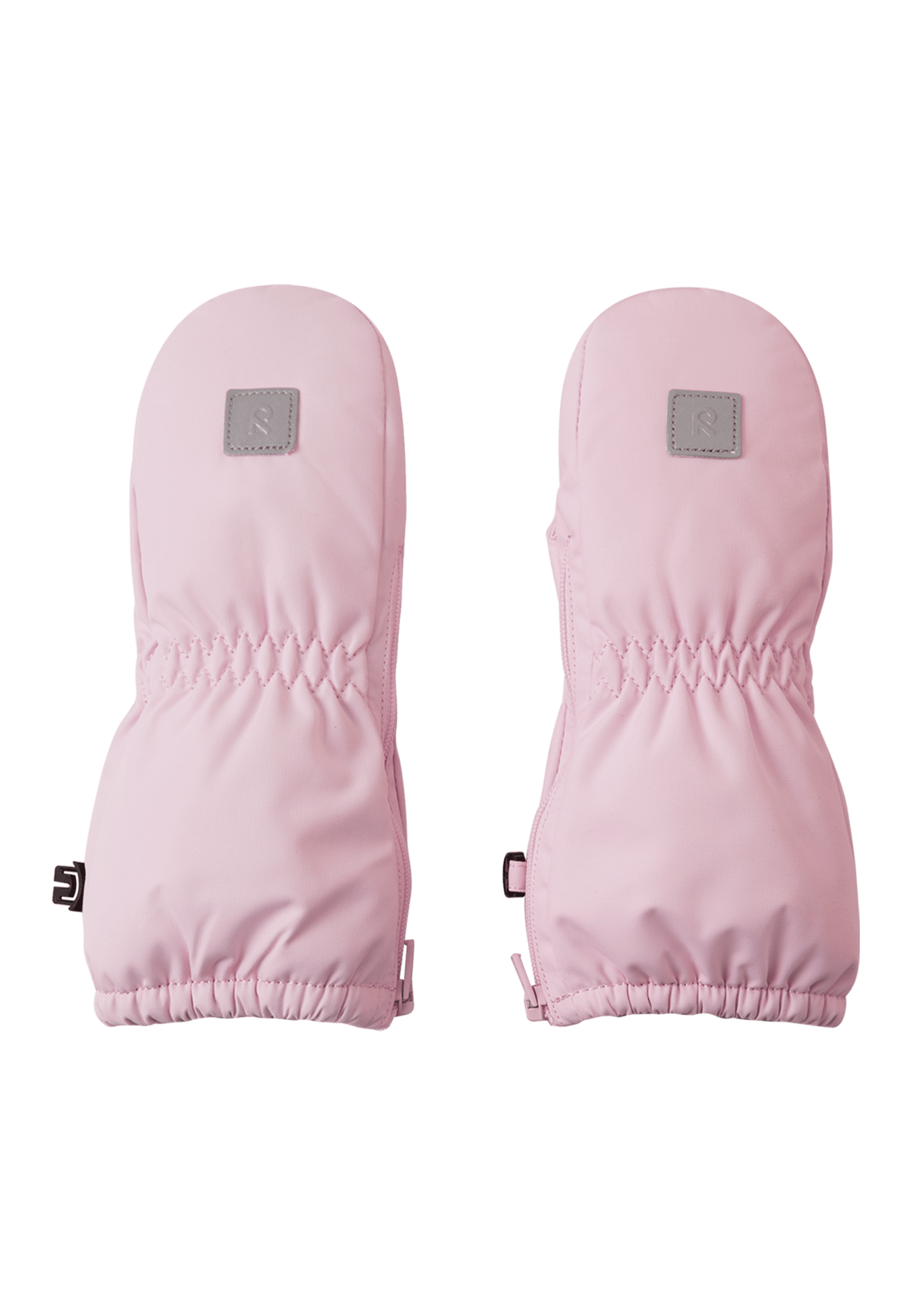 Tassu Woven Mittens Pale Rose