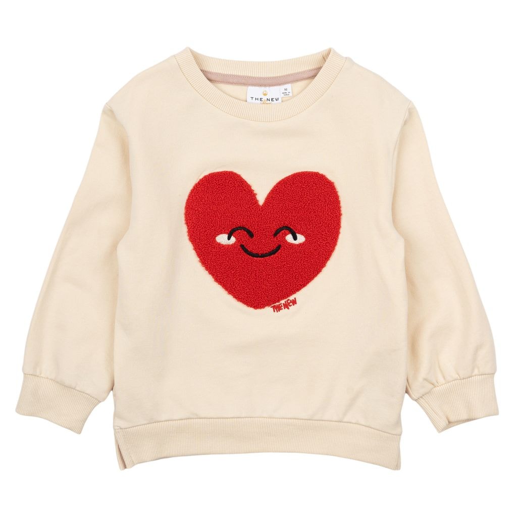 GOTS Nanett Sweatshirt White Swan