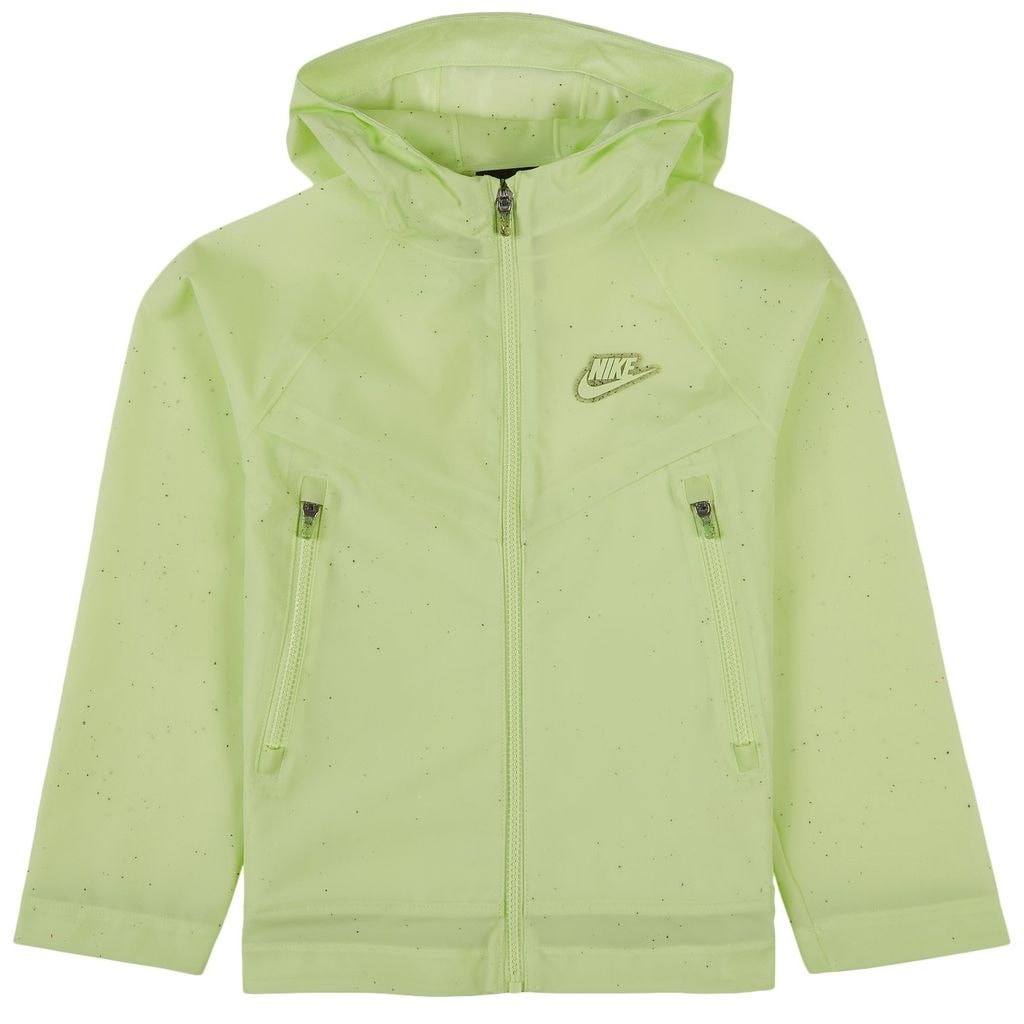 Swoosh Logo Jacket Green