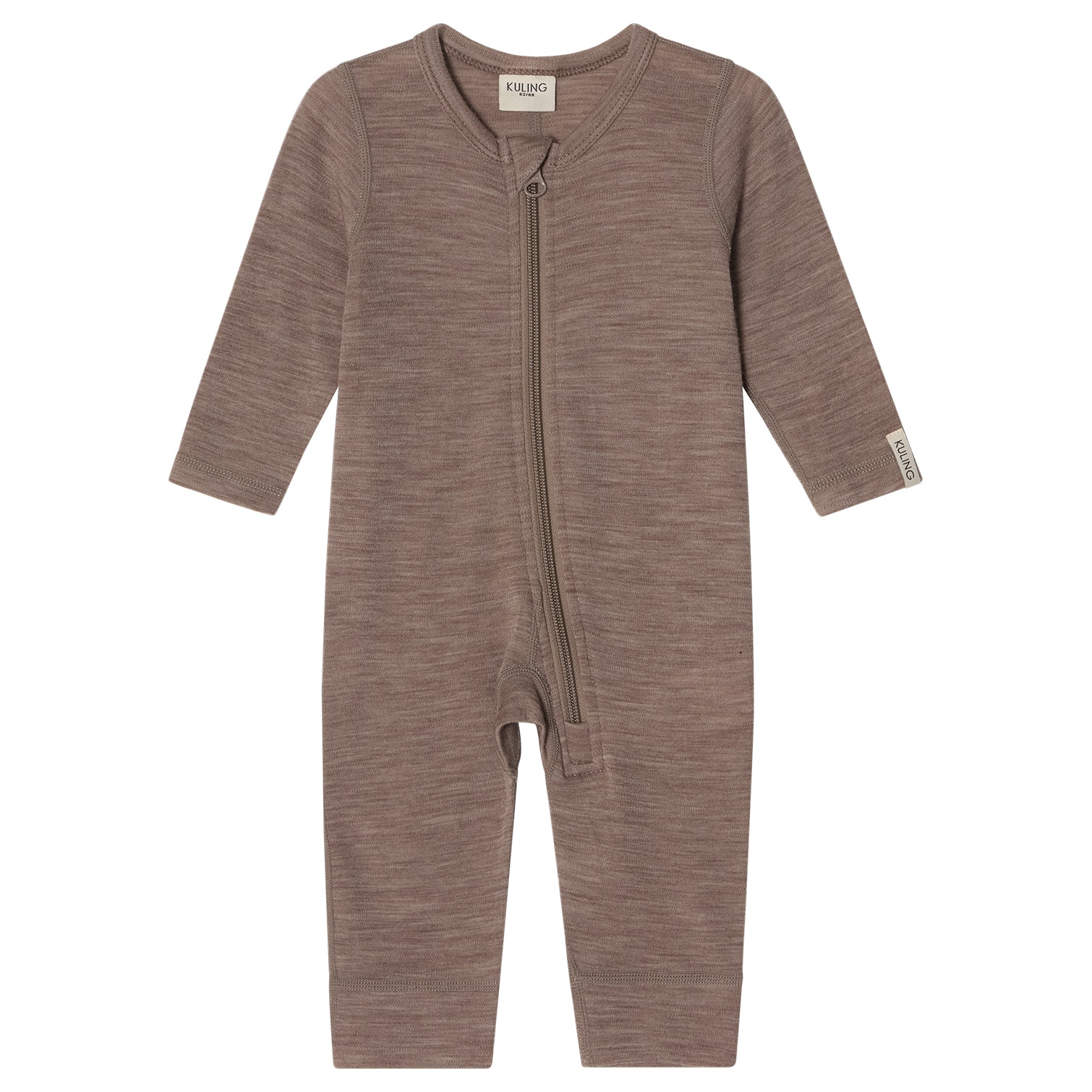 Canberra Ull Onesie Light Brown Melange