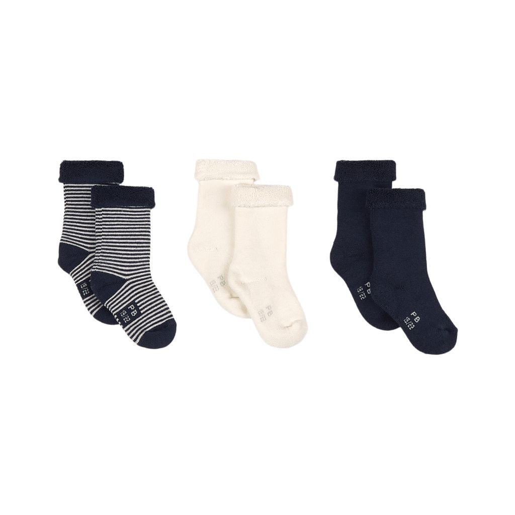 3-Pack Socks Navy