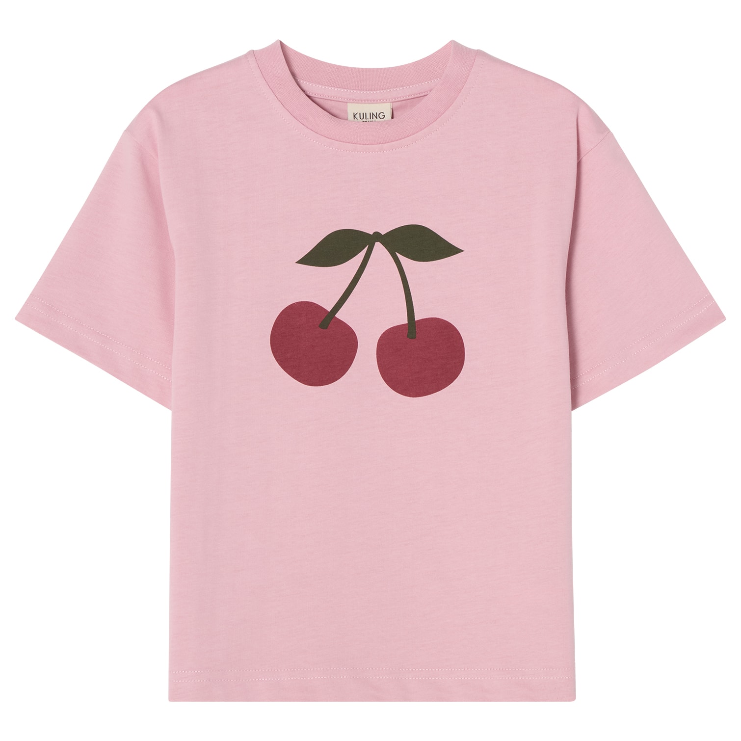 Granada SS T-Shirt Heavy Cotton Dusty Pink Cherry