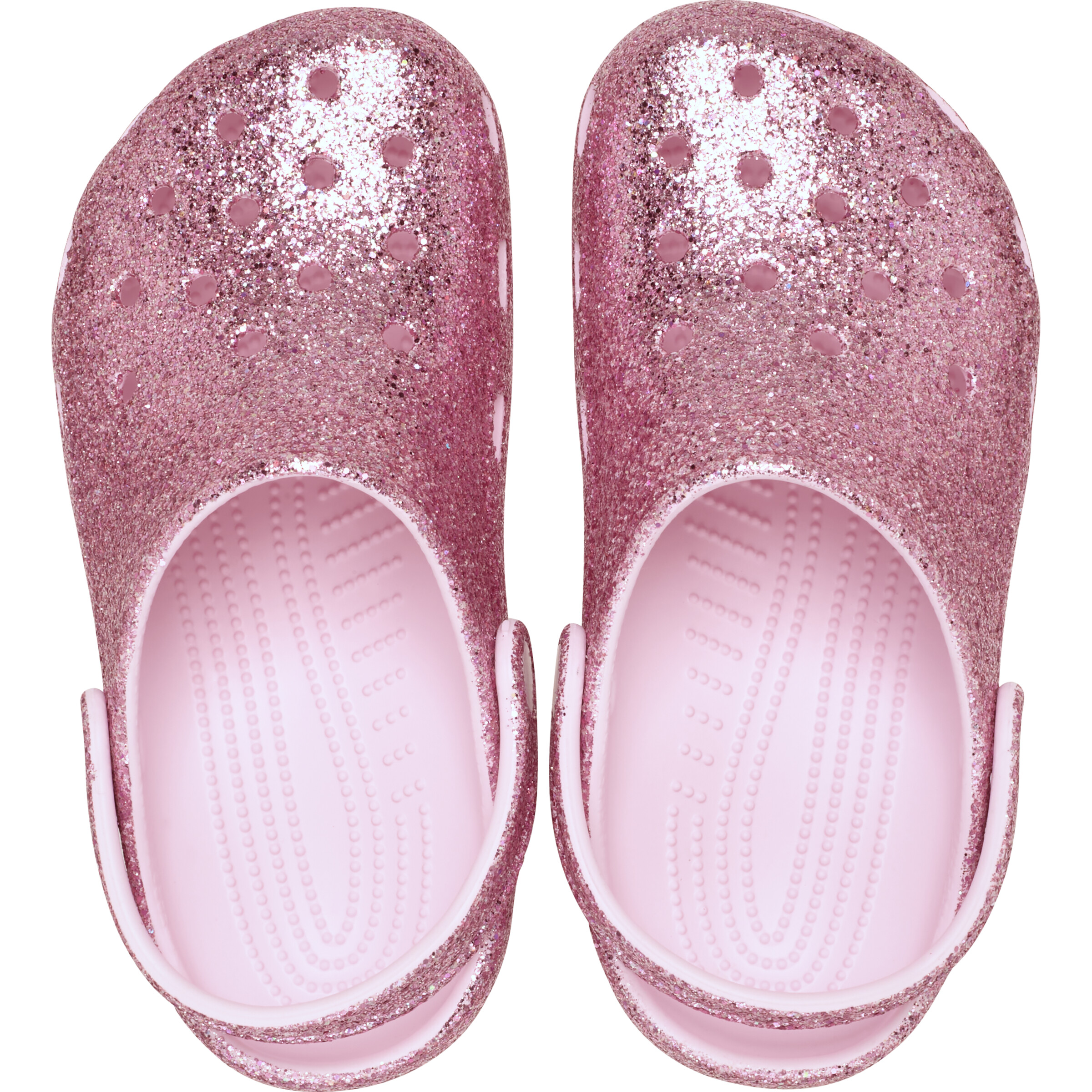 Crocs Kids 클래식 청키 글리터 클로그