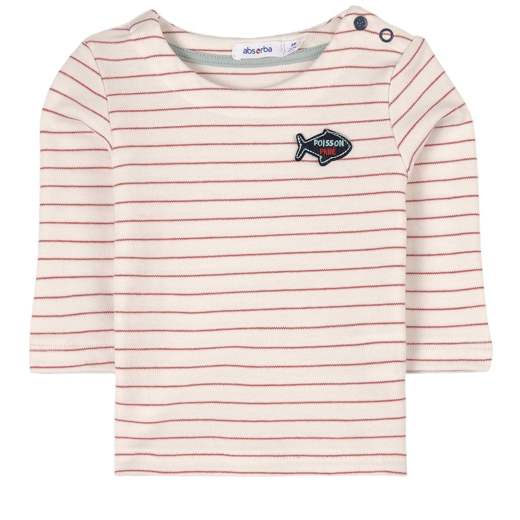 Långärmad T-Shirt Vit