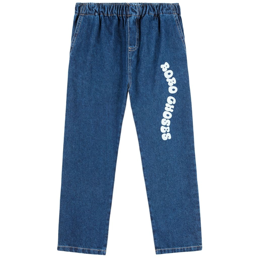 Wavy Bobo Choses Bukser I Denim Blue