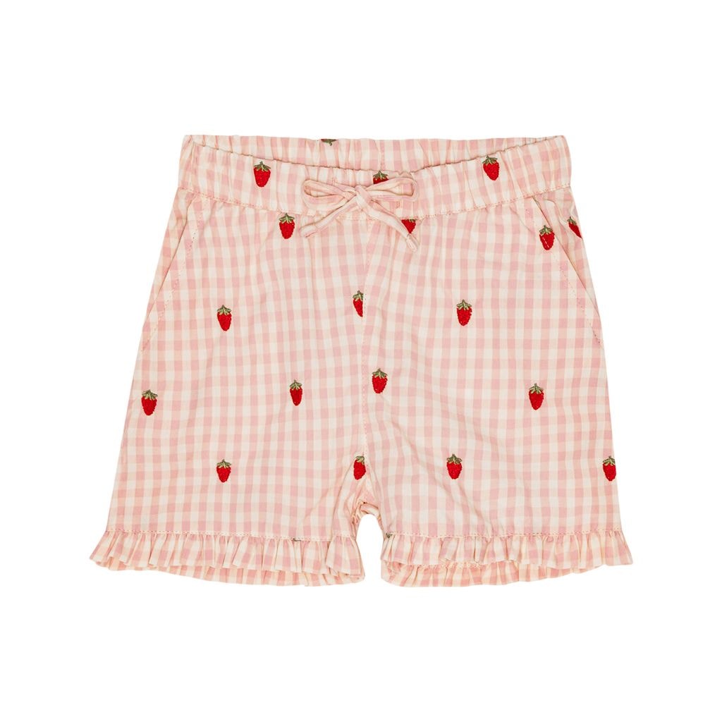 Dolly Shorts Pink Berry Gingham