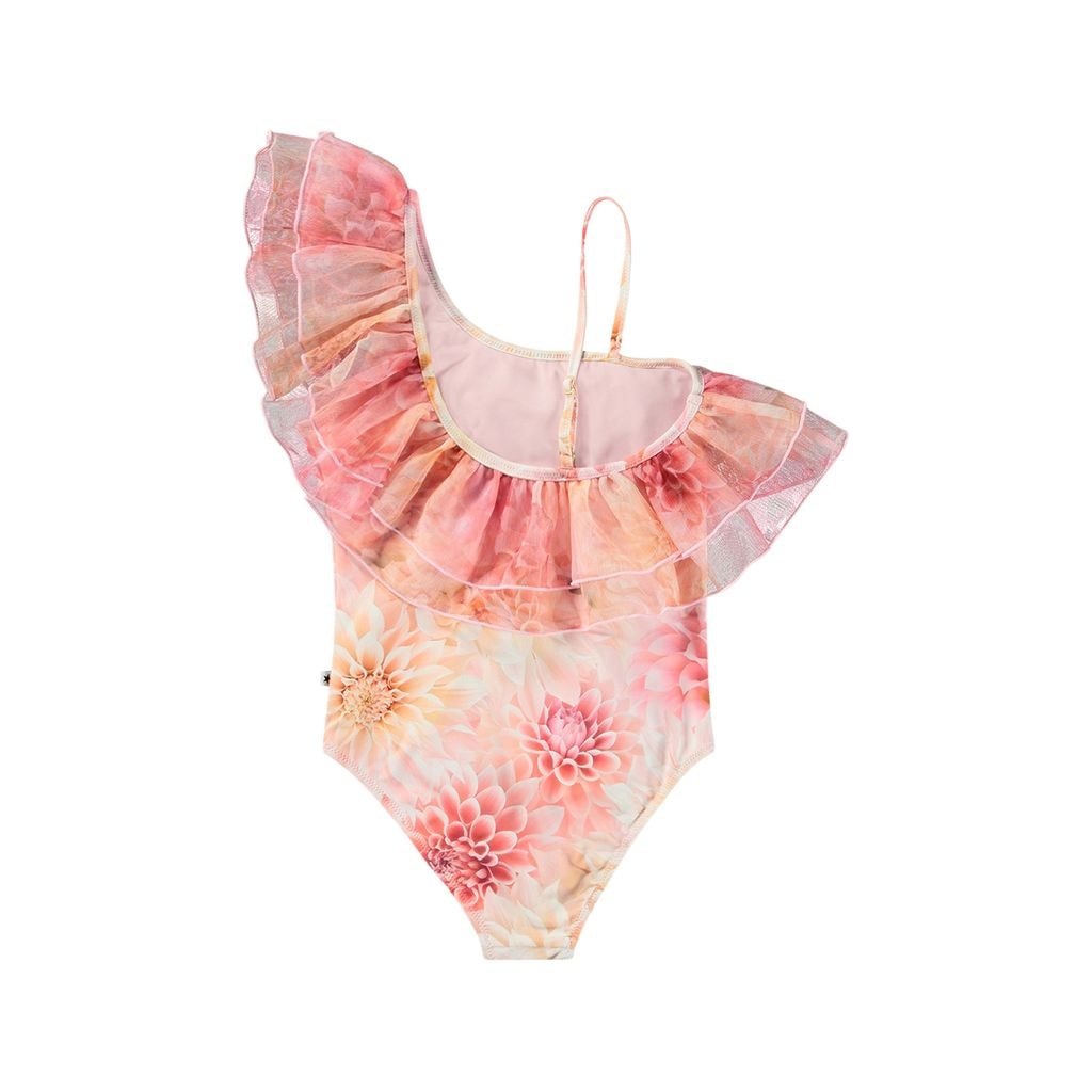 Nilla baddräkt i Dahila Pink