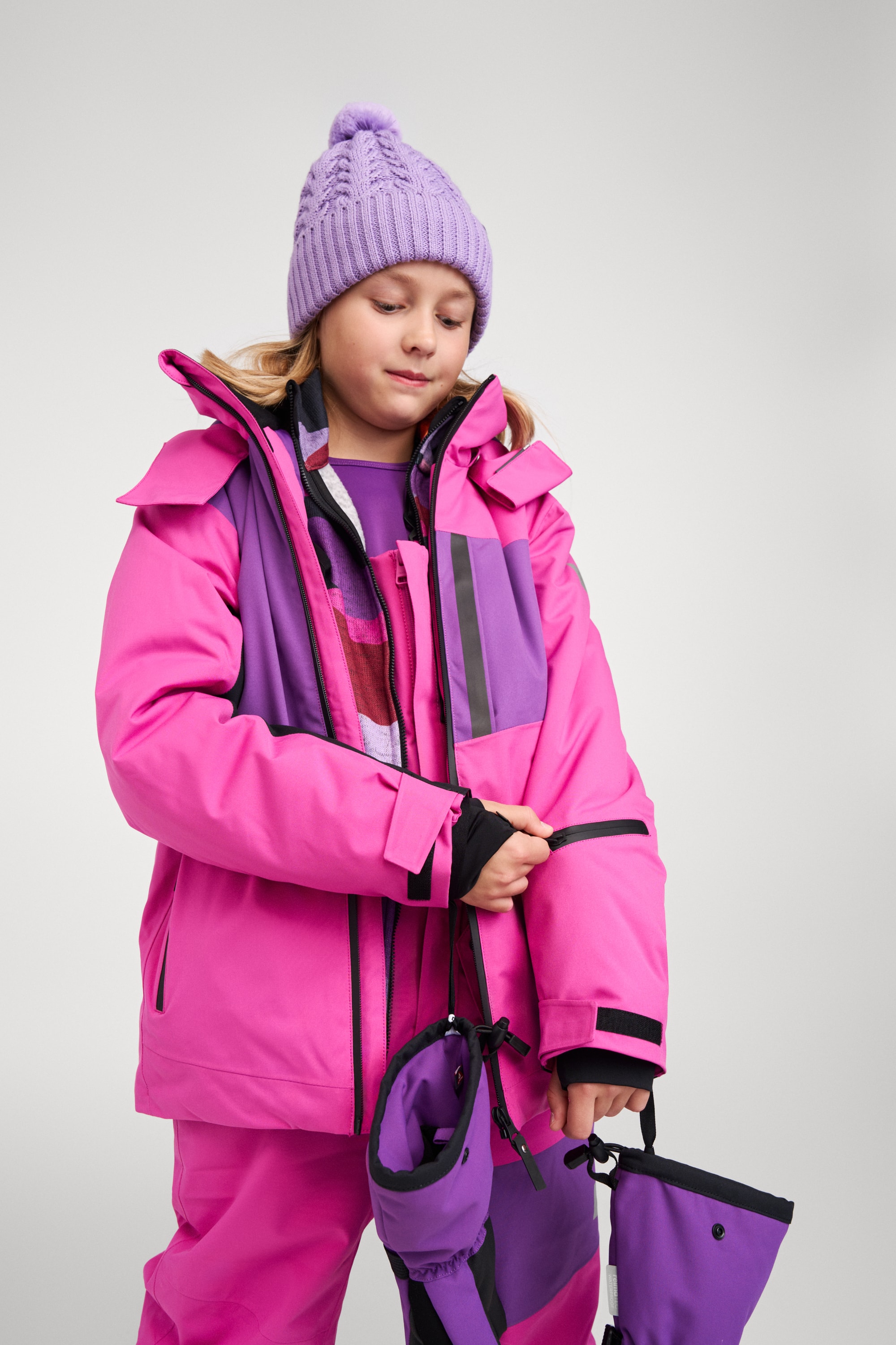 Jatuni ReimaTec Vinterjakke Fucshia