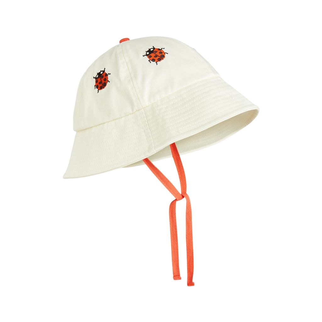 Ladybug Sun Hat Offwhite
