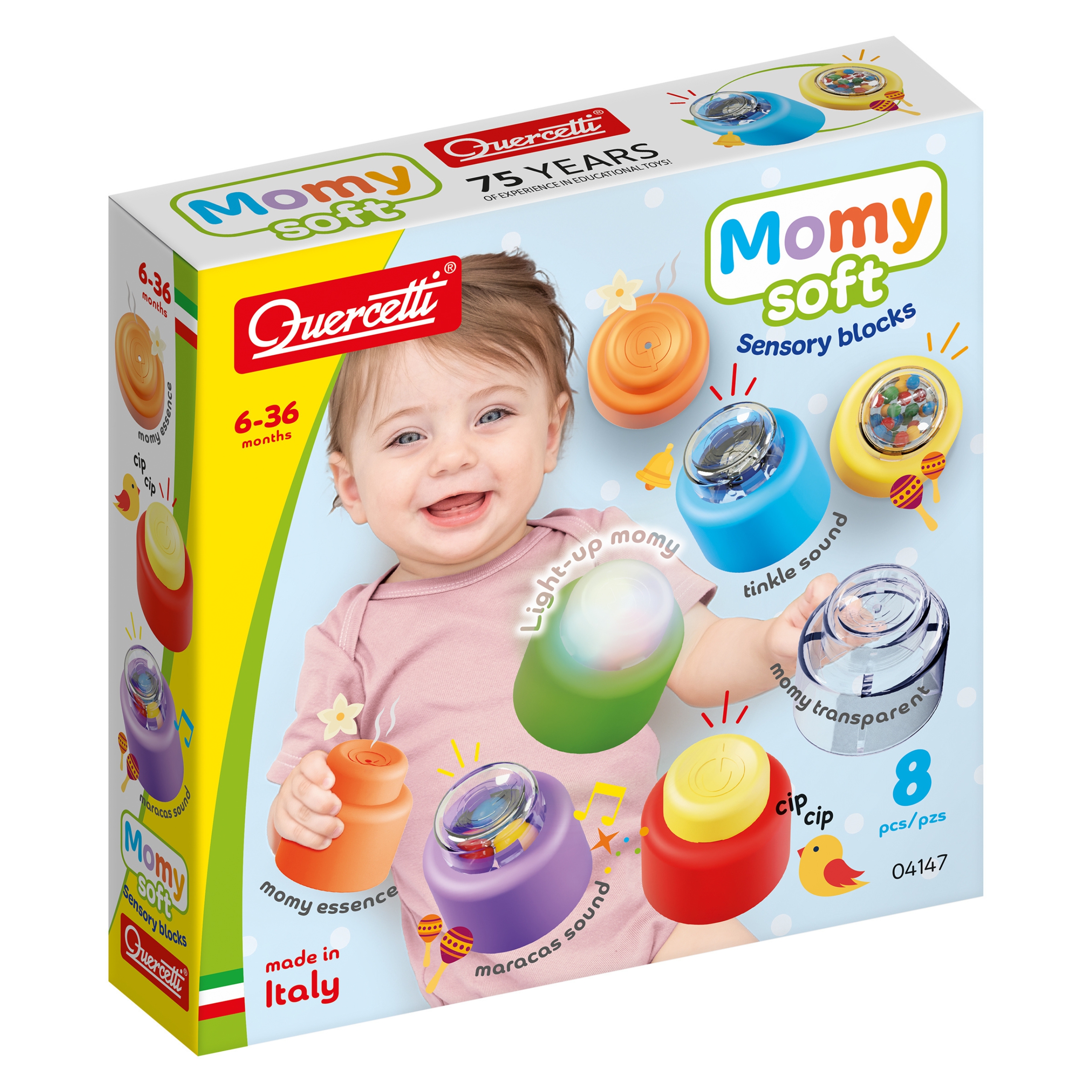 Momy Soft Sensory Aktivitetsblock Multi