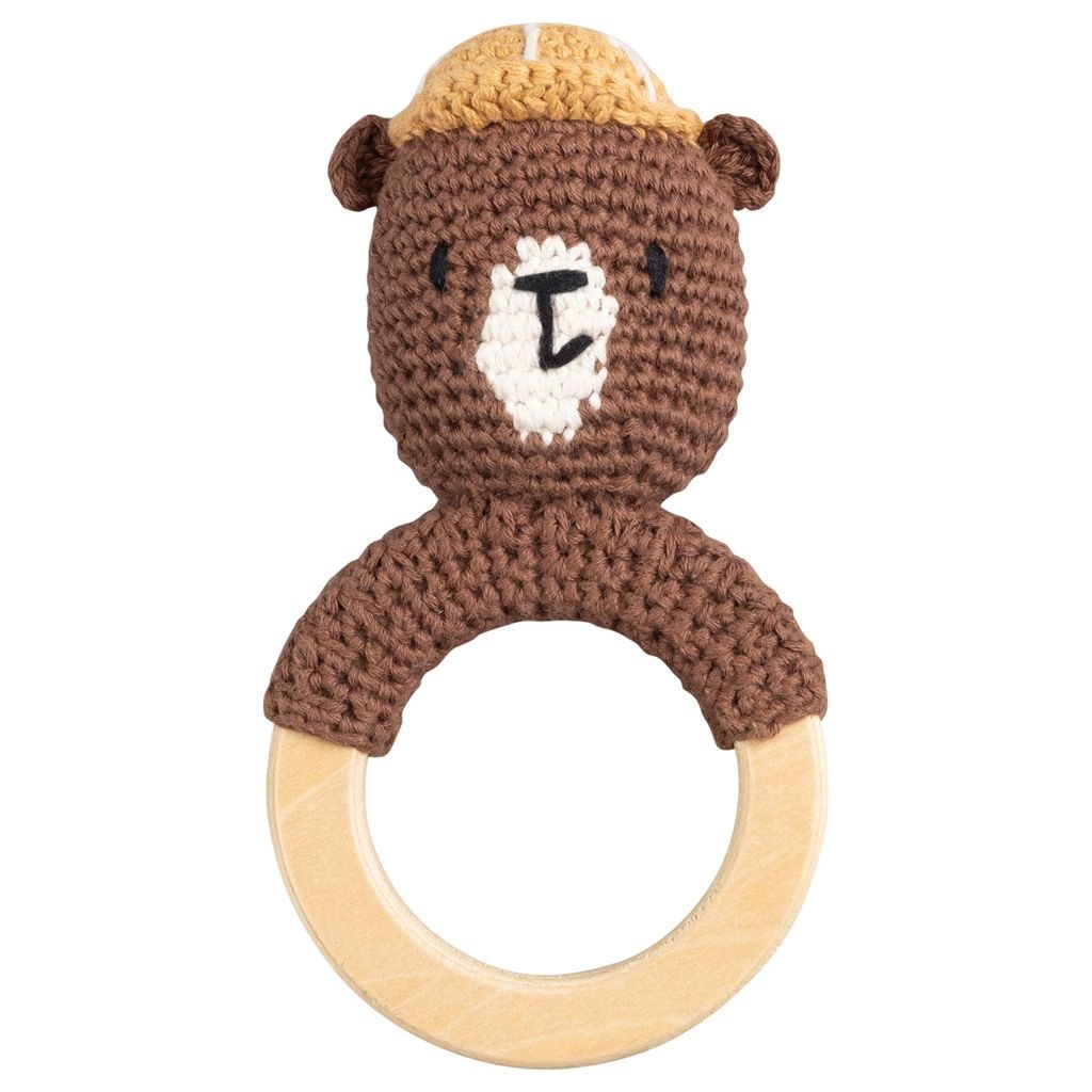 Bear Hækling Ringklap Brun