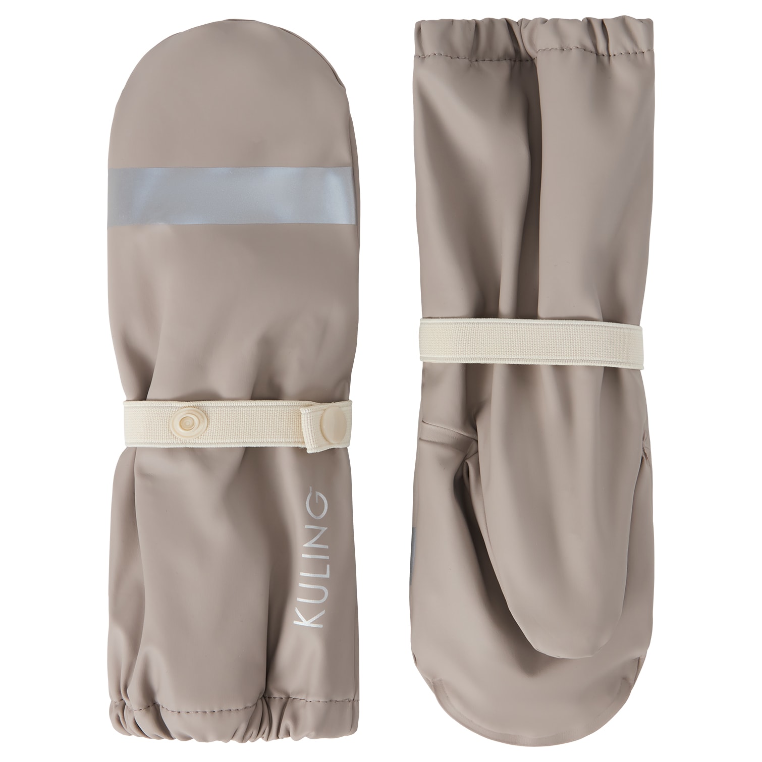 Vilnius Lined Rain Mittens Taupe