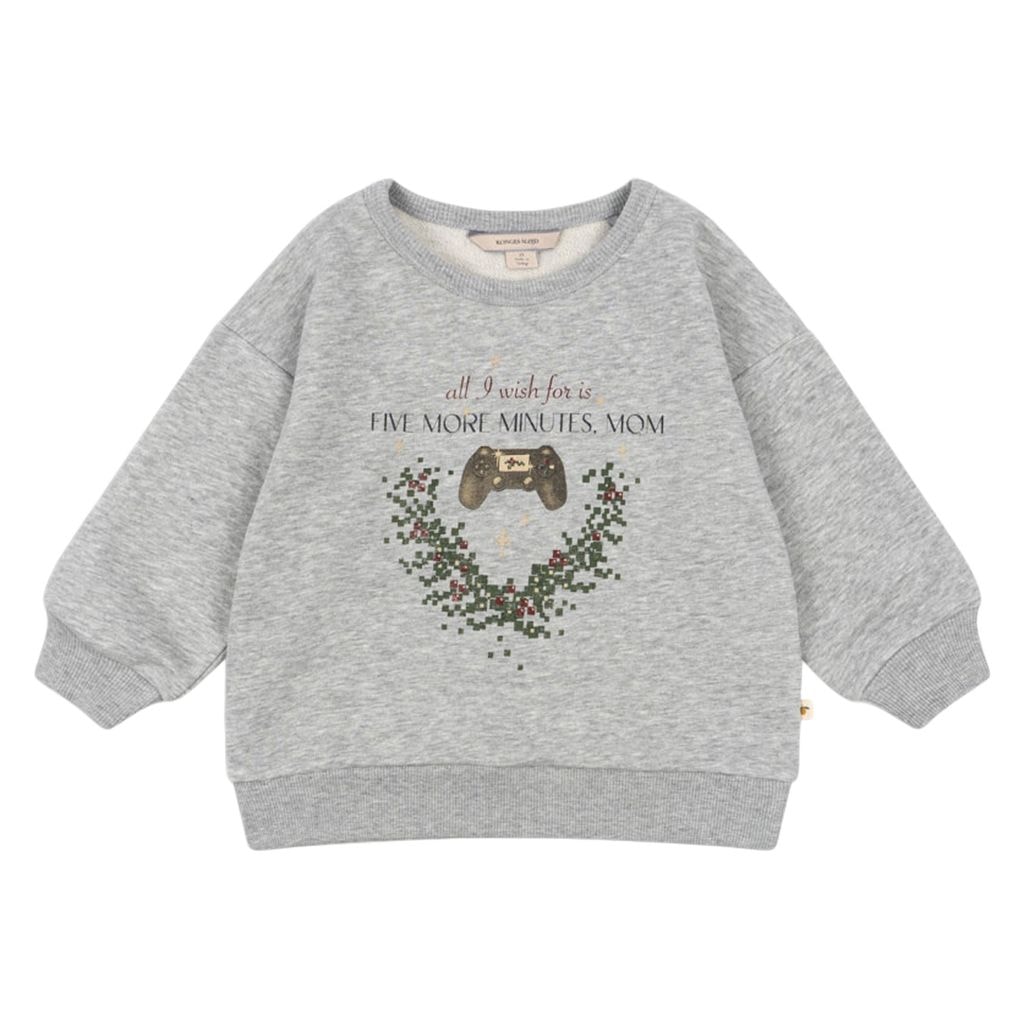 Lou Sweat Shirt Ocs Grey Melange