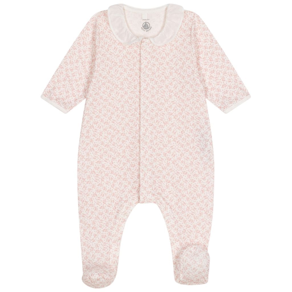 Floral Footed Baby Body Cream
