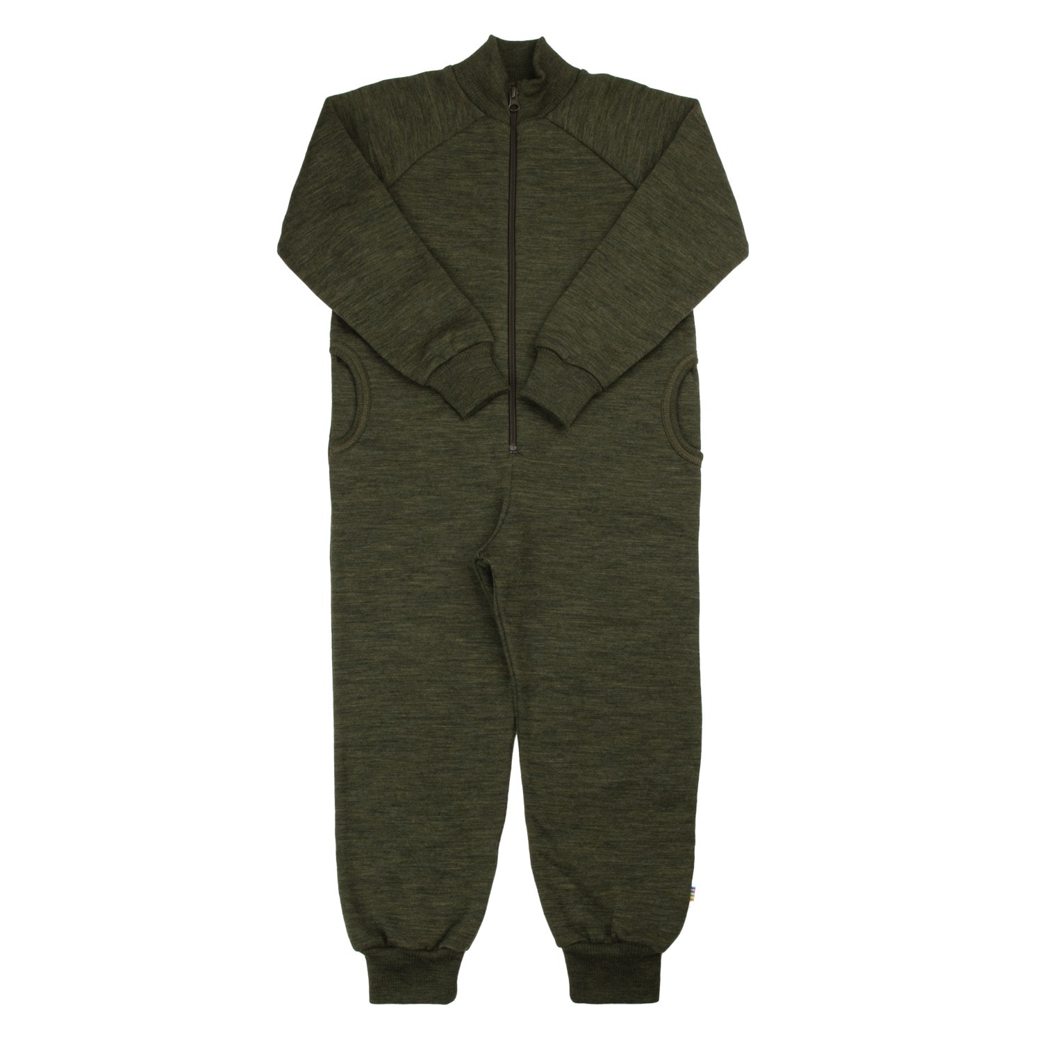 Wool Onesie Moss Green