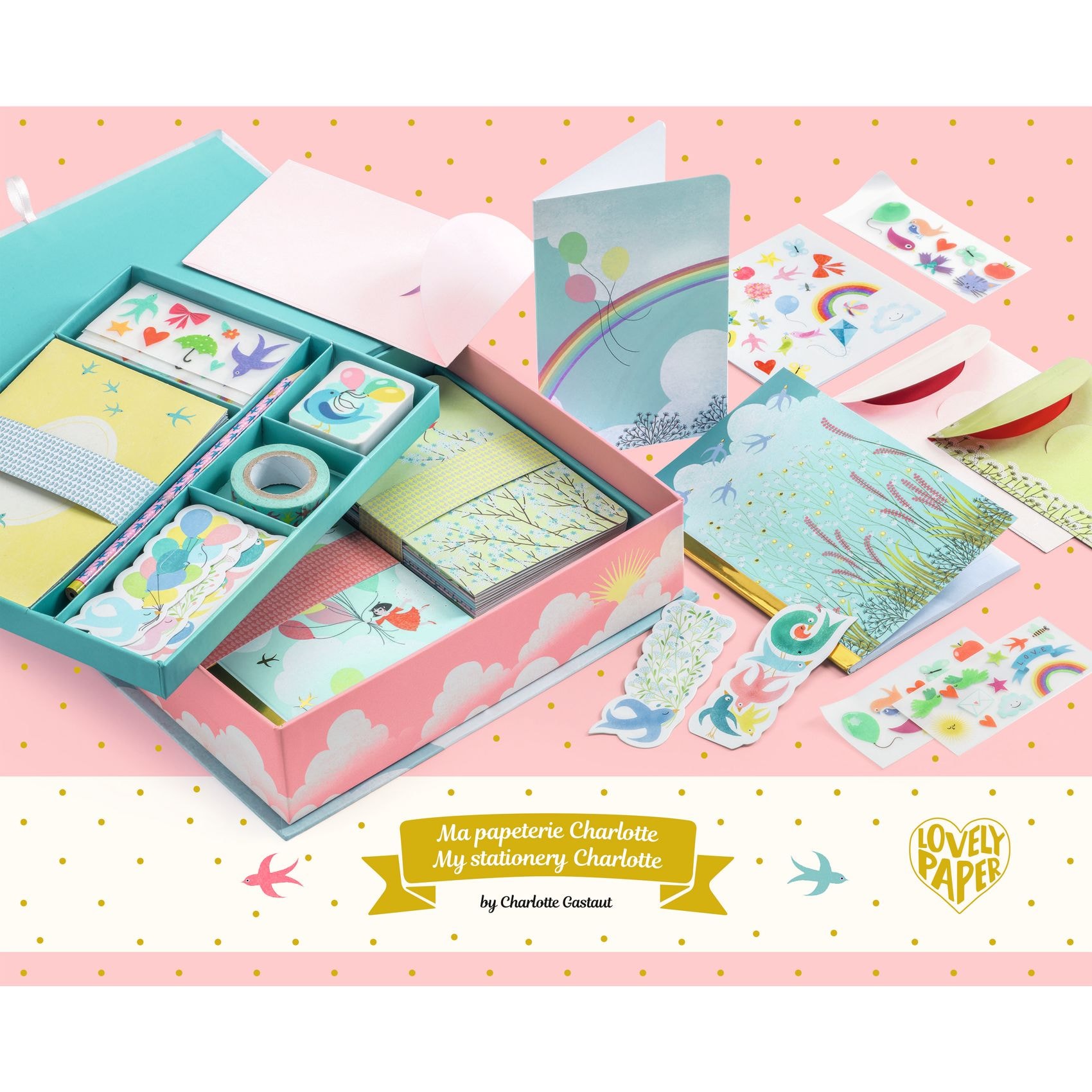 Charlotte Creative Desk Set Multi 