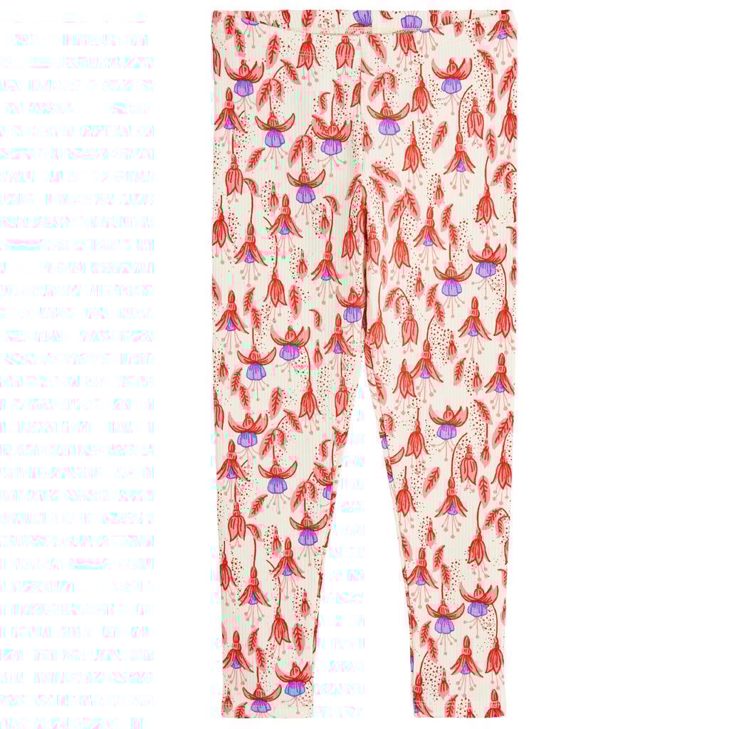 Fuchsia Aop Leggings Red