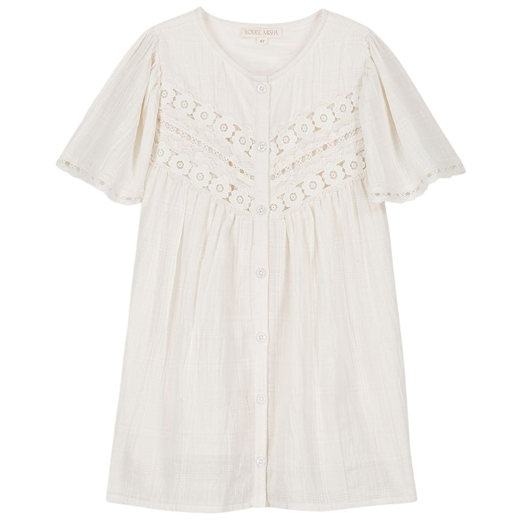 Morlina Dress Snow Ostuni Checks