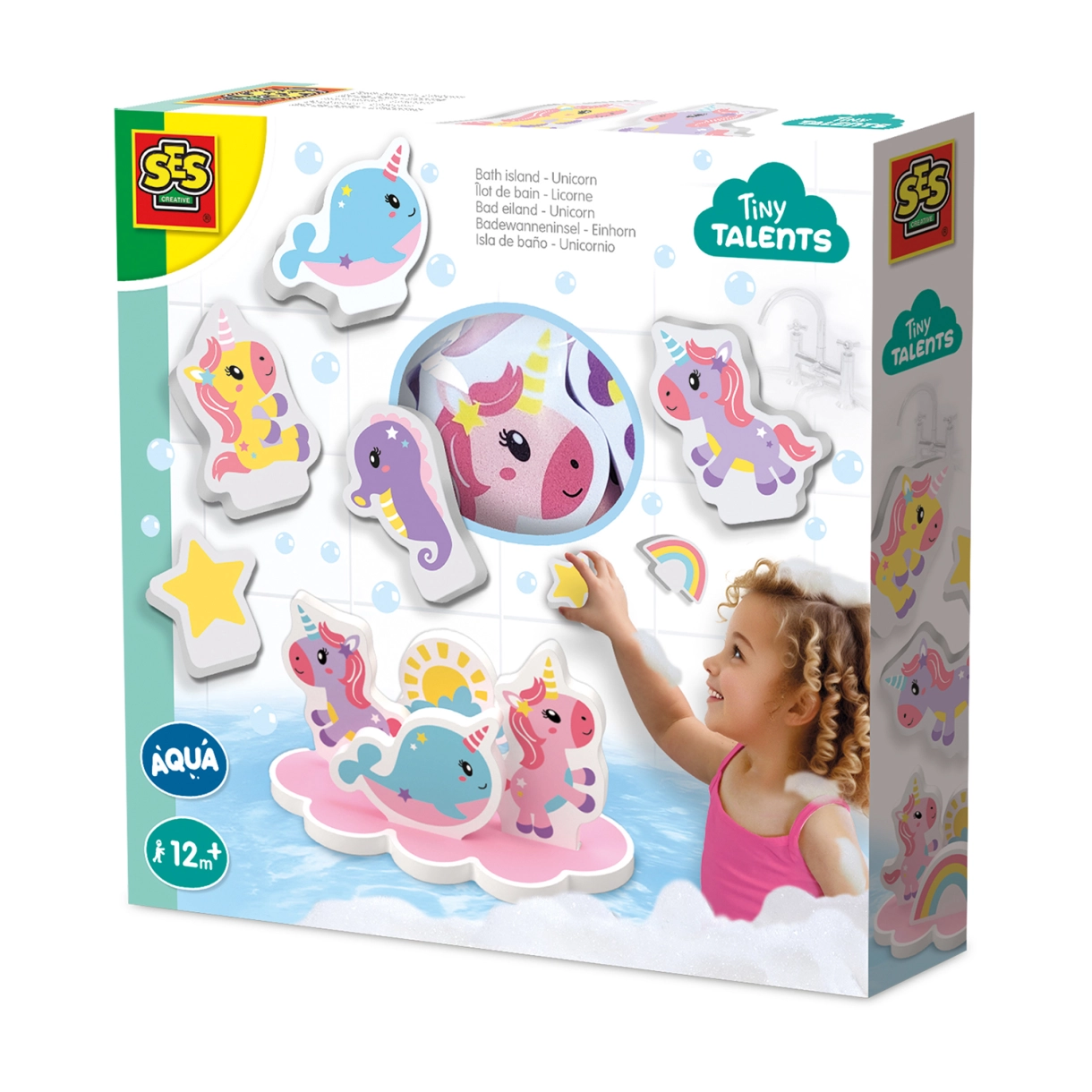 Bath Time Badleksak Unicorn Island