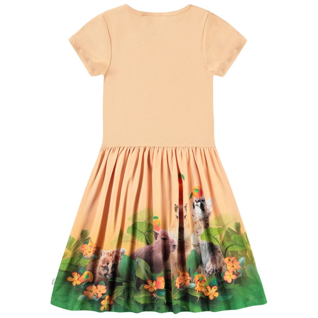 Cissa Short-Sleeved Dress Jungle Games
