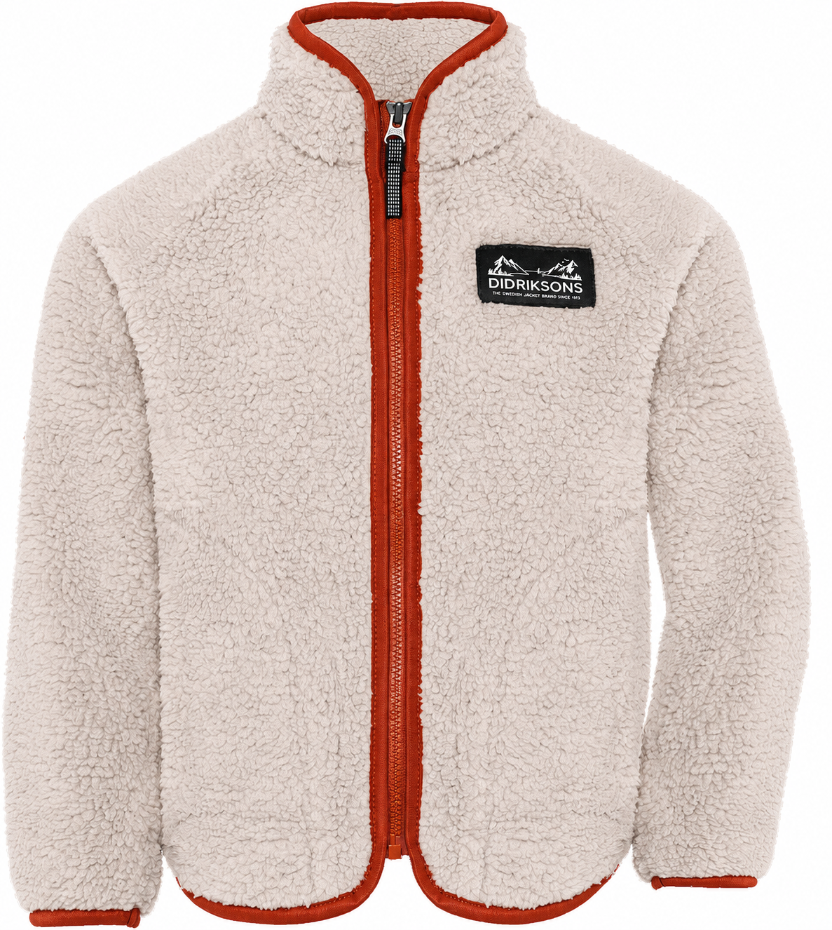 Gibbs Jacka Med Hel Dragkedja Beach Beige Rust