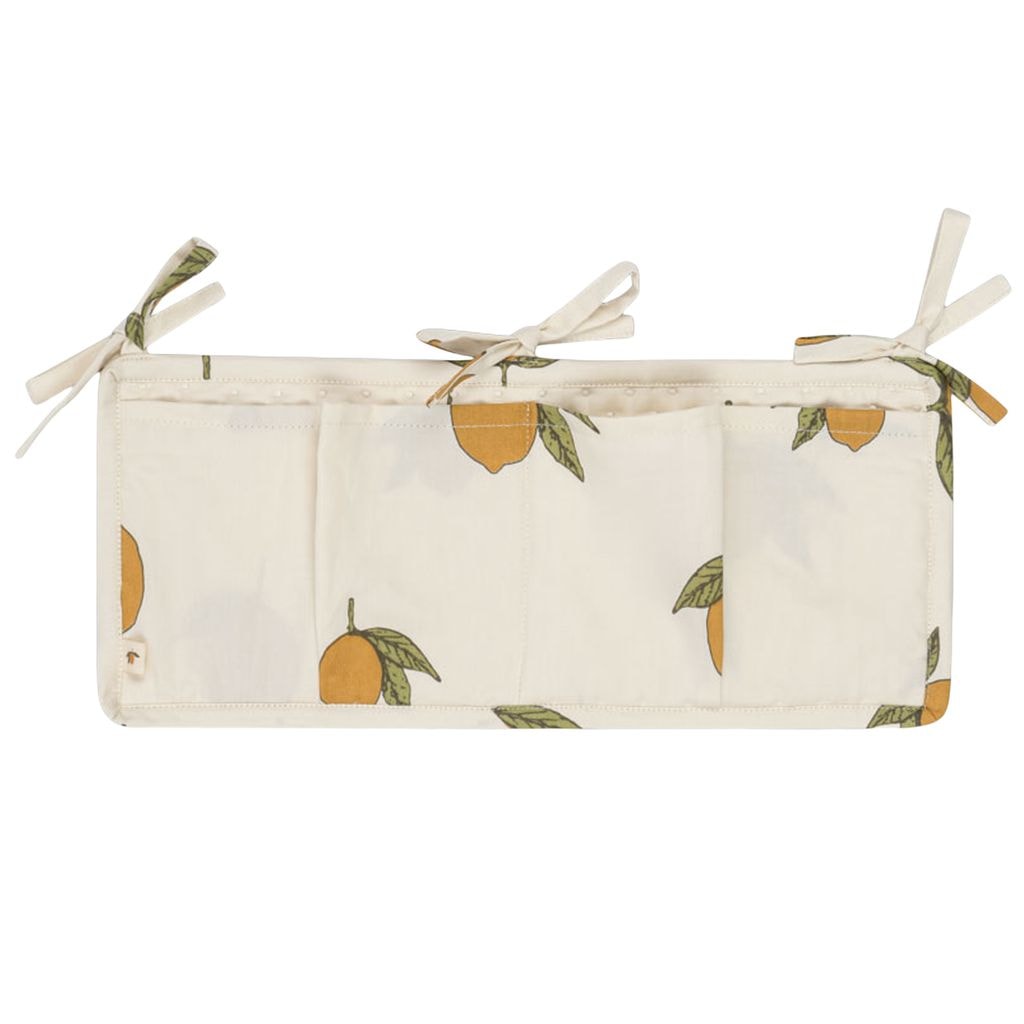 Quilted Bed Pockets Mon Grand Citron