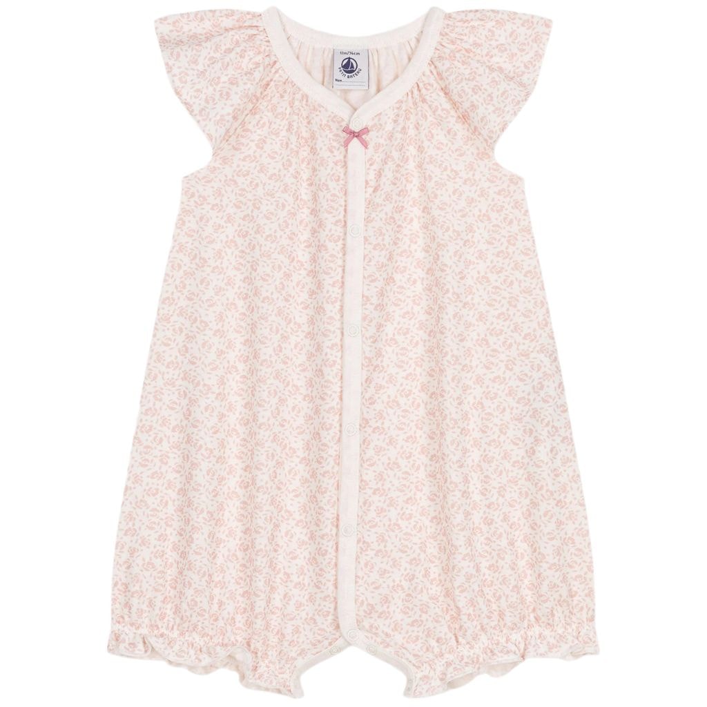 Floral Romper Pink