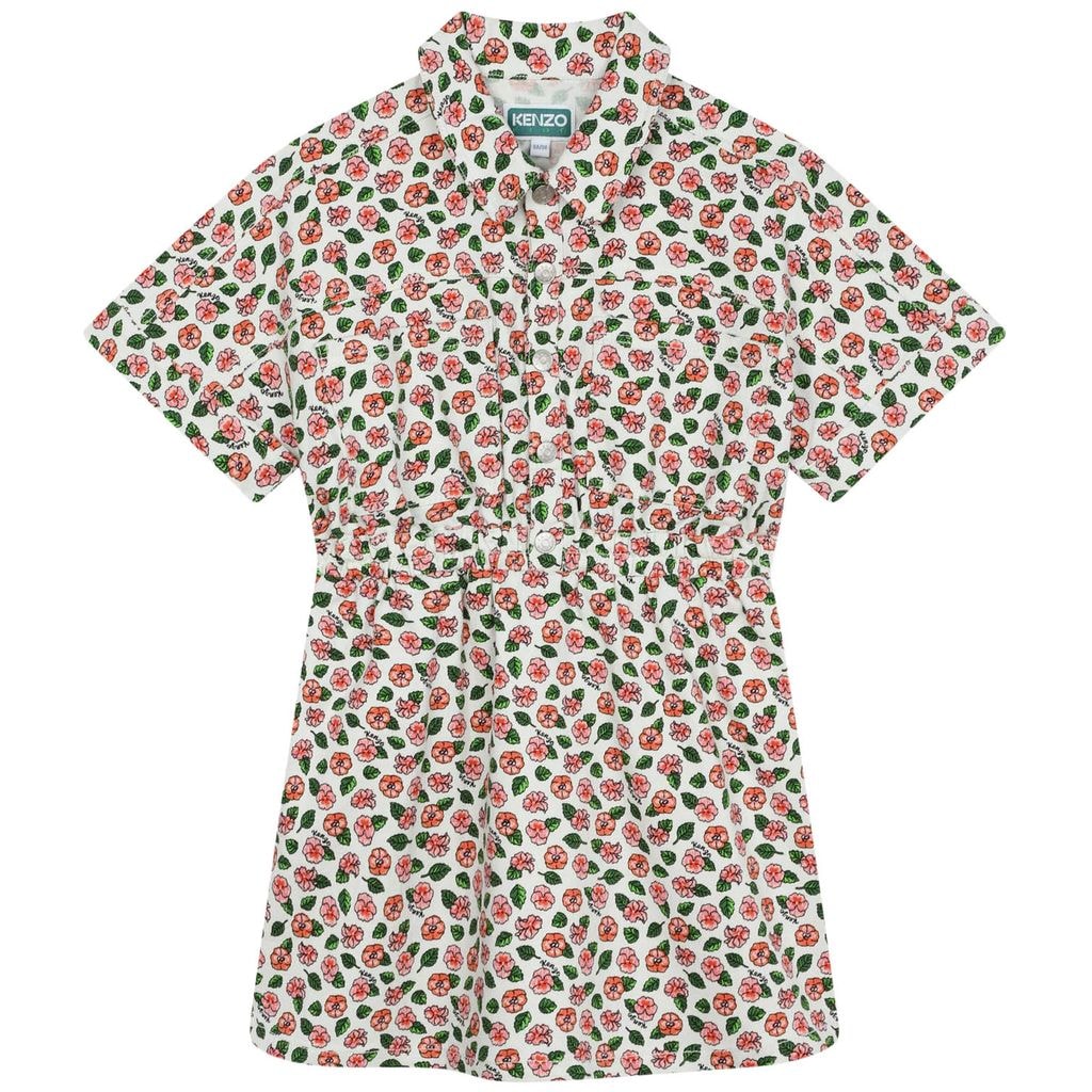 Floral Dress Ivory