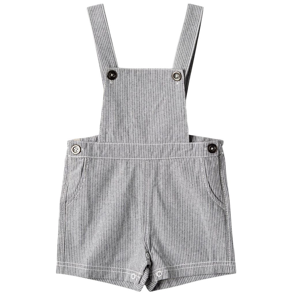 Erik Raidalliset Haalari Shortsit Denim Sininen