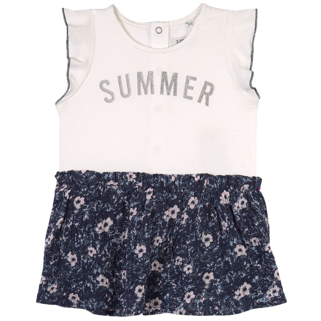 Floral Dress White