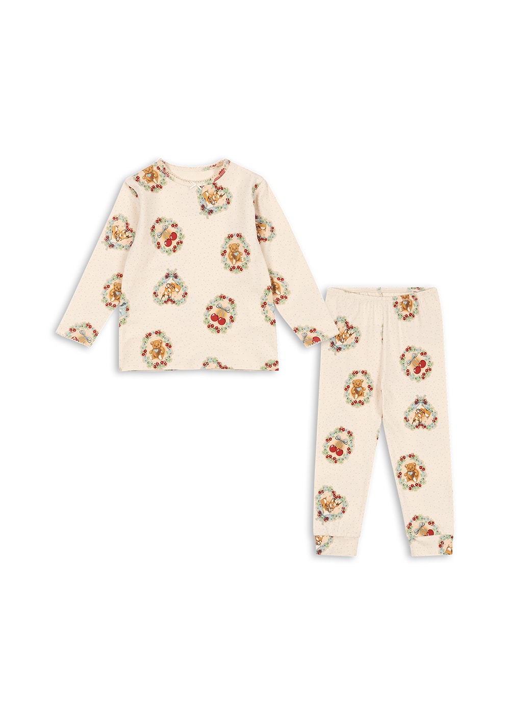 Basic Blouse/Pants Set Gots Deer Diary
