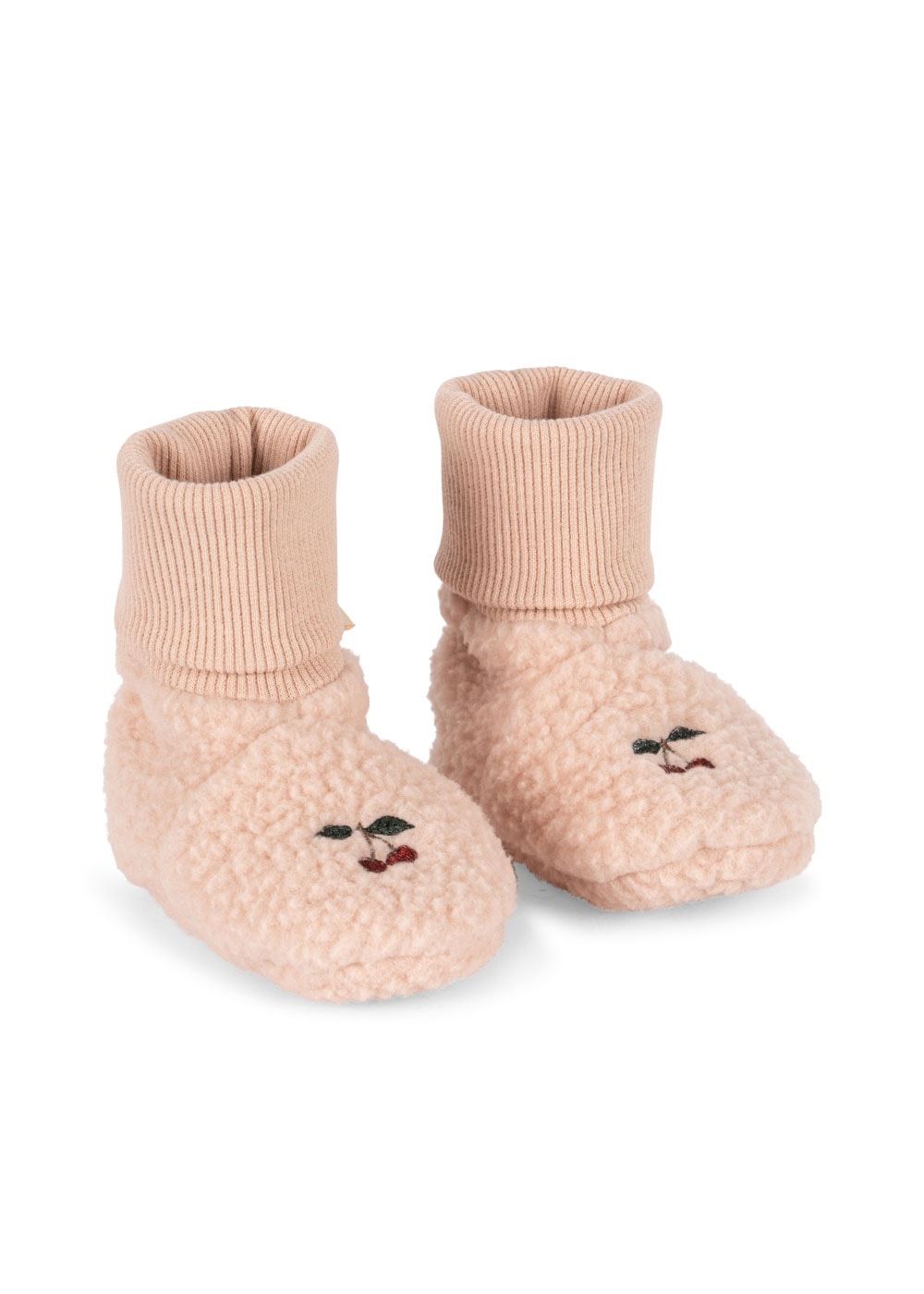 Safa Fleece Booties Rose Smoke