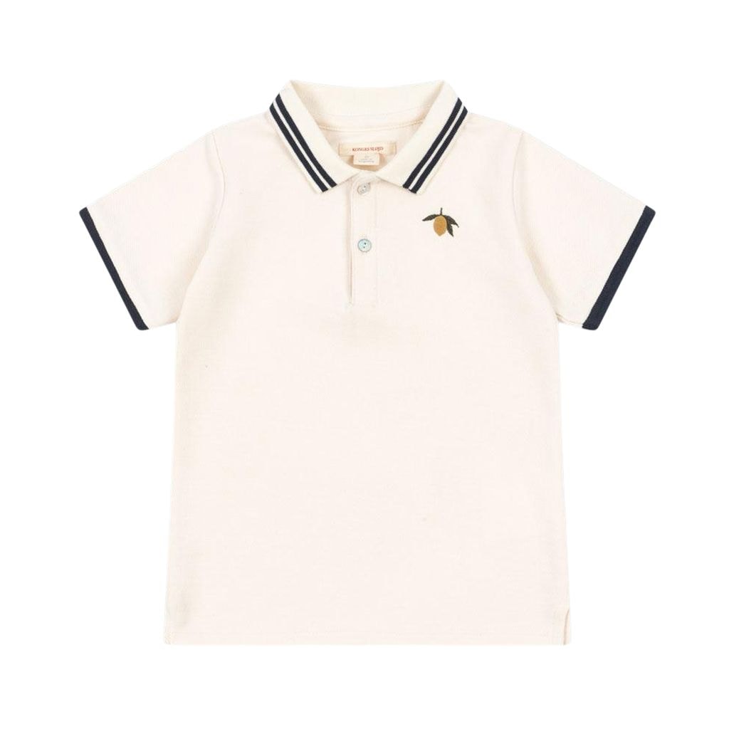 GOTS Florian Polo Paita Antique White