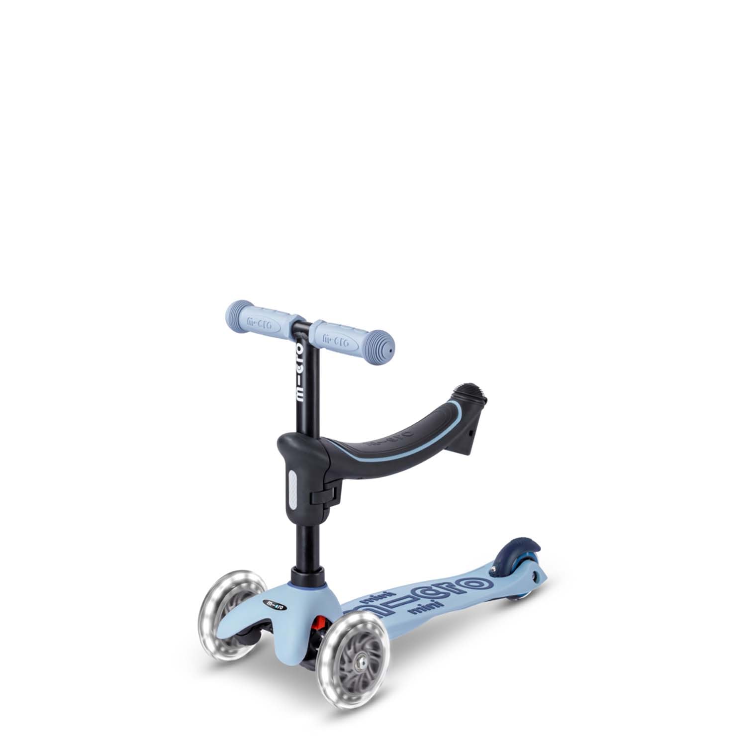 Mini Deluxe LED  Rock & Go Scooter Ocean Slate