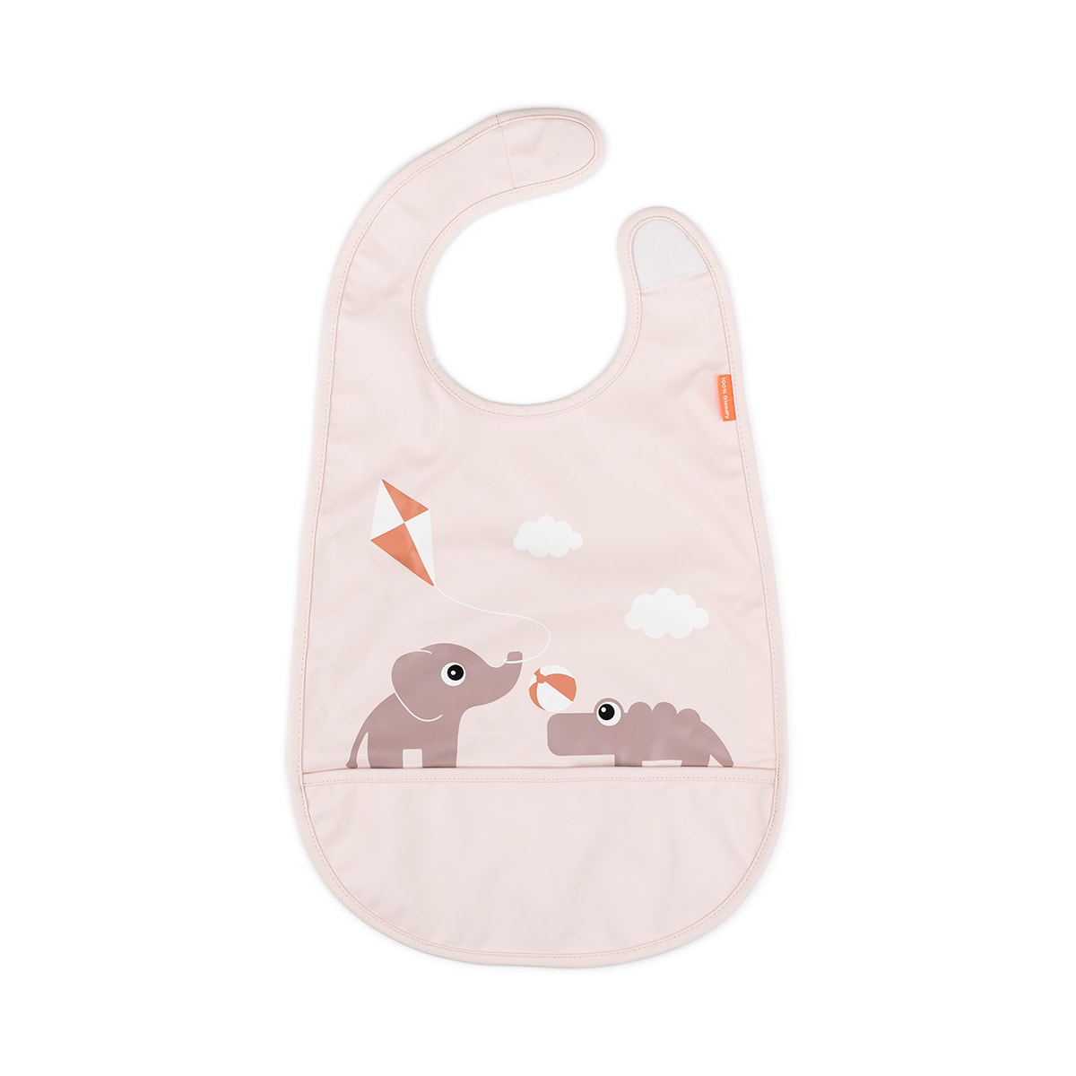 Playground Bib Med Kardborreband Powder 