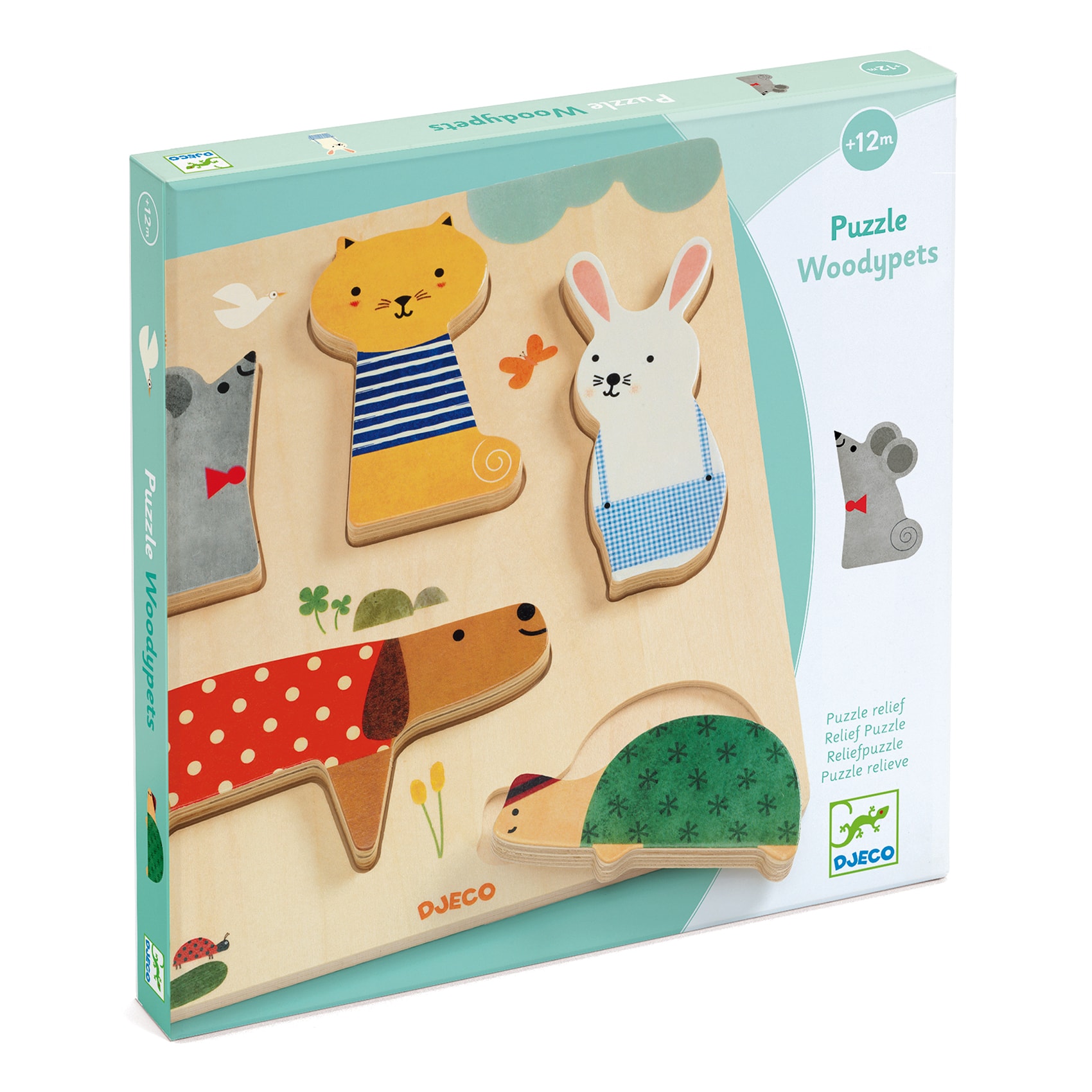 Woodypets Relief Puzzle