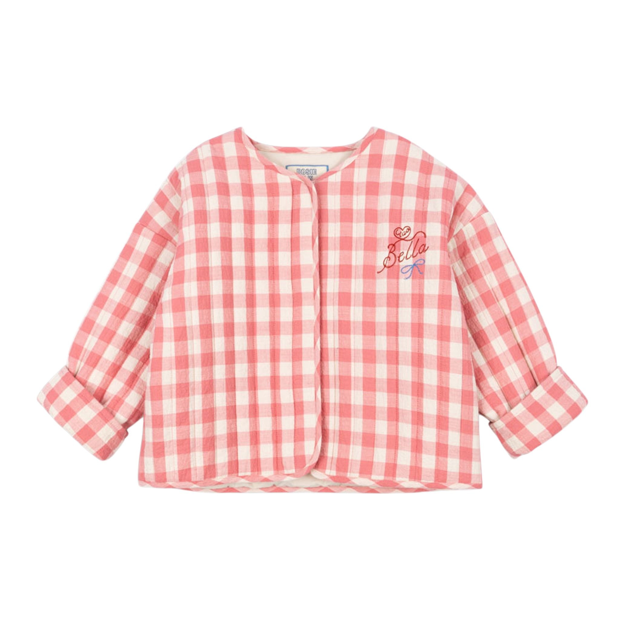 RHW X KS Bella Jacket Peach Blossom Check