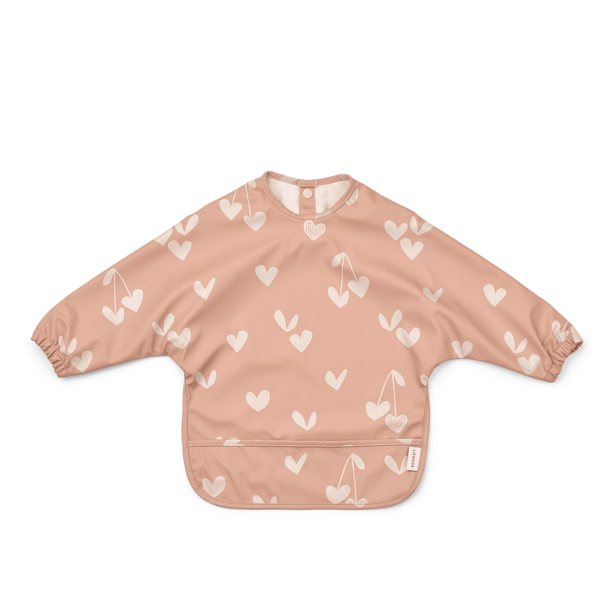 Merle Mönstrad Cape Bib Sweethearts / Pale Tuscany 