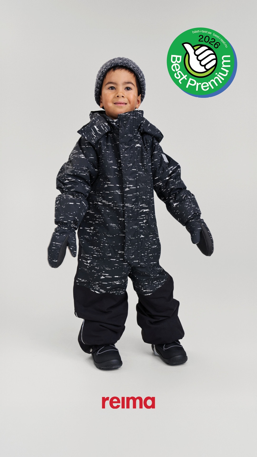 Kirkas Reimatec Vinterdress Black