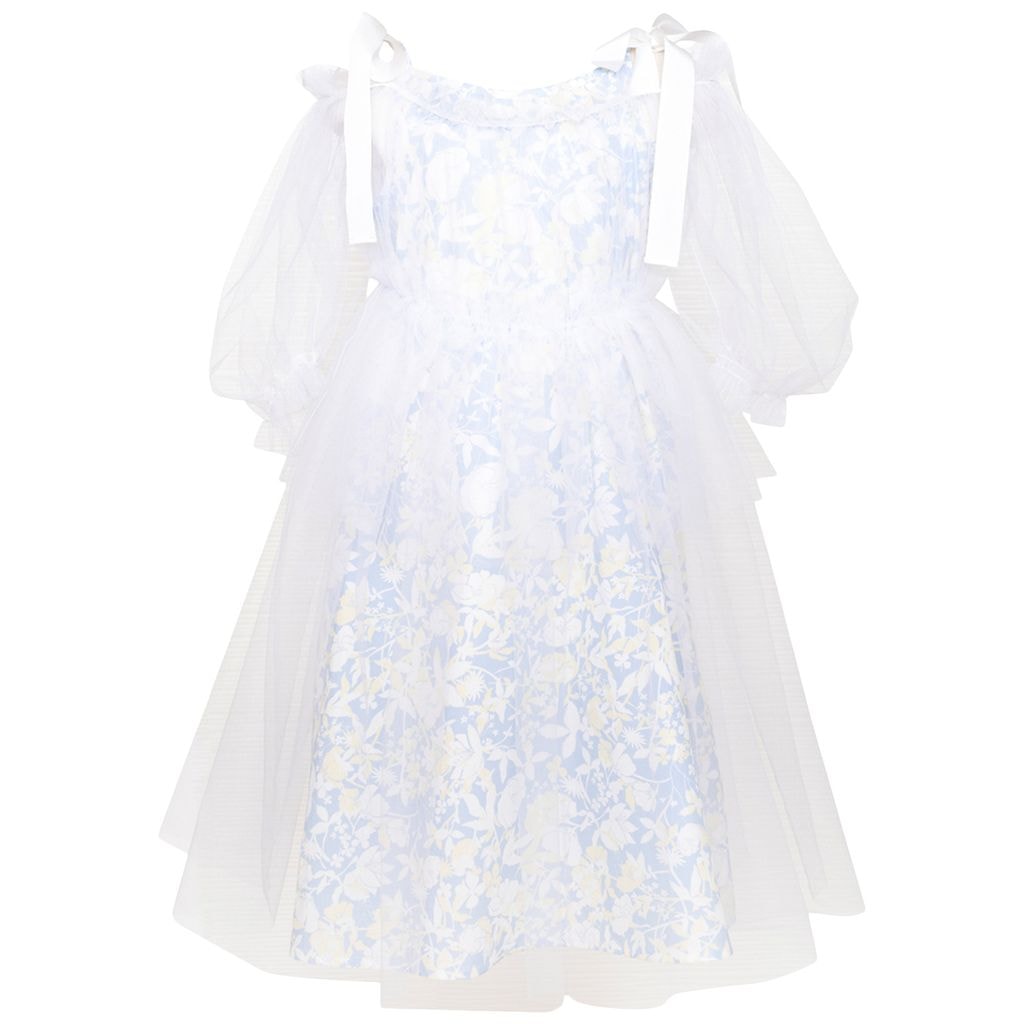Tulle Dress Lotus White