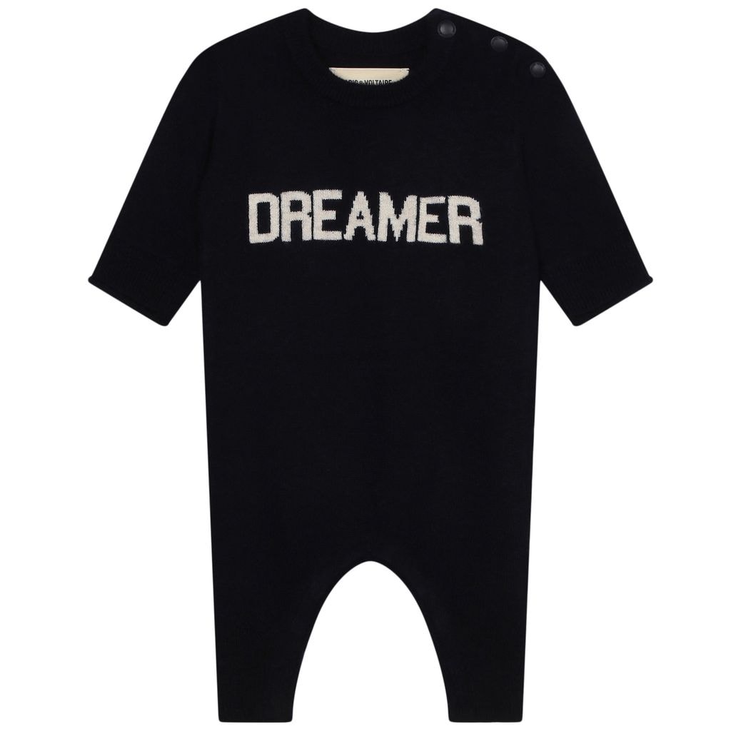 Knitted Onesie Navy