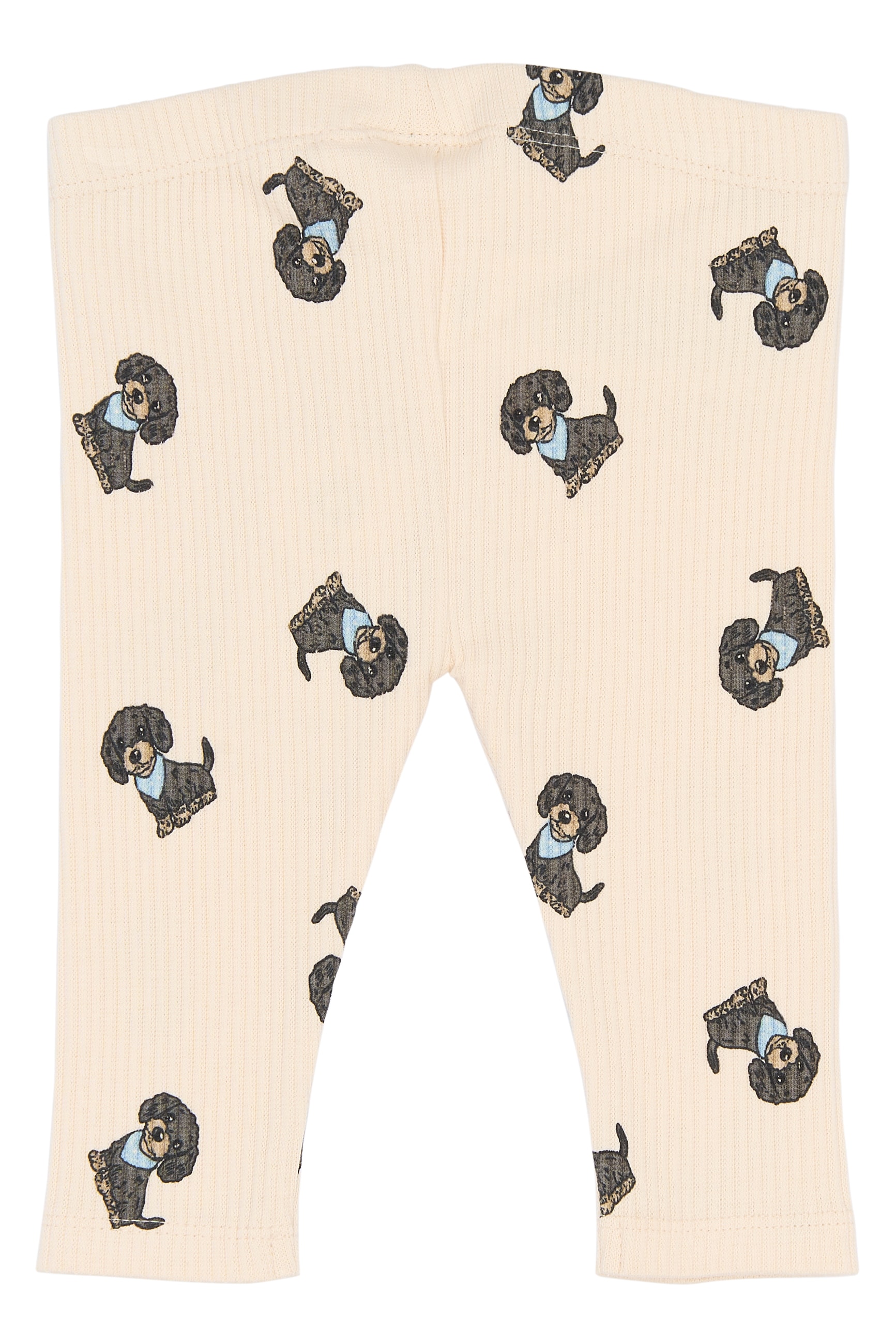 Sylvan Ribbade Leggings Gardenia