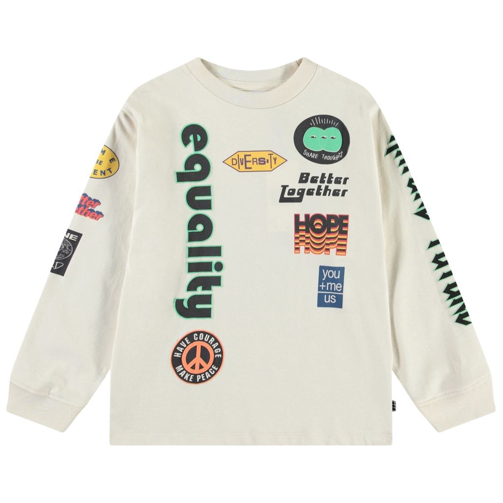 Rube Long-Sleeved T-Shirt Messages Colour