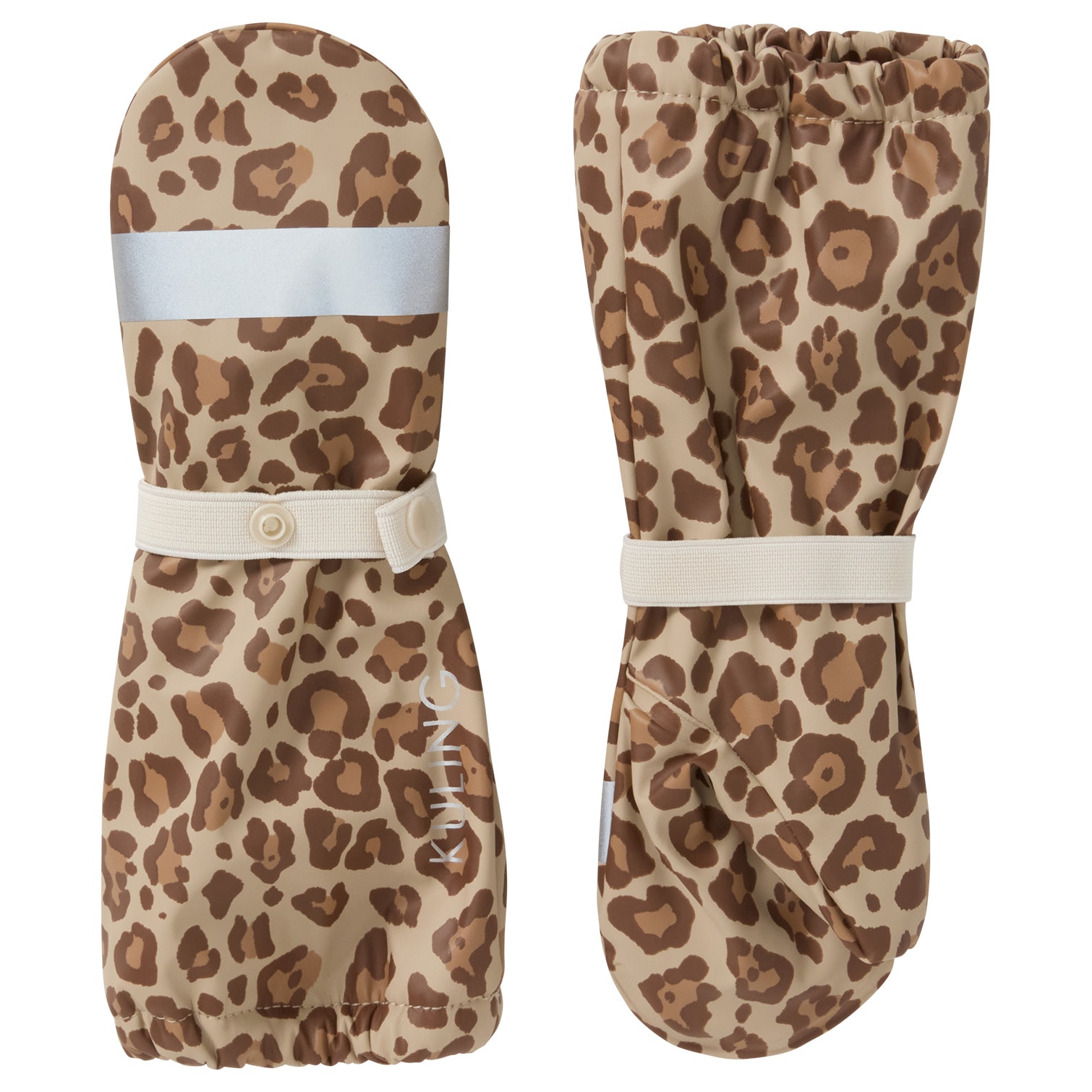 Vilnius Recycled Rain Gloves Walnut Leo