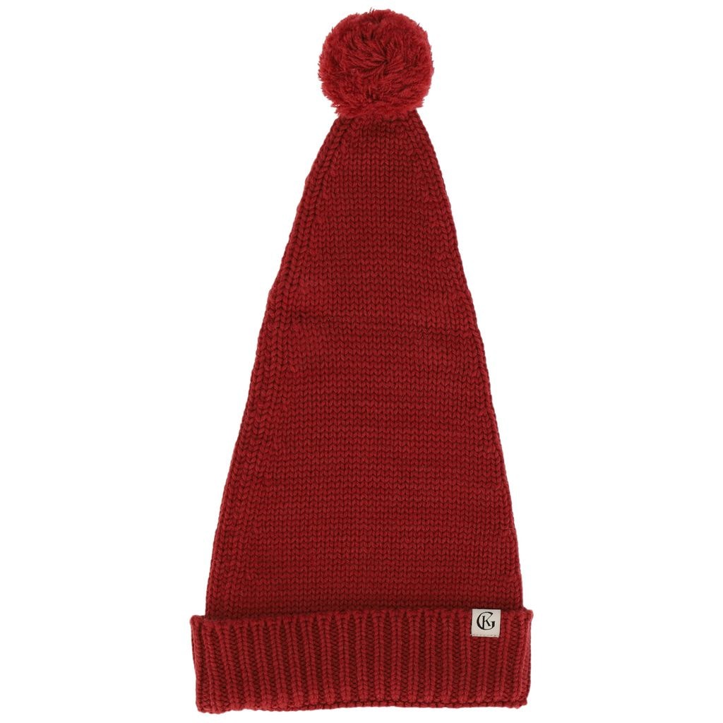 Christmas Wool Beanie Deep Red
