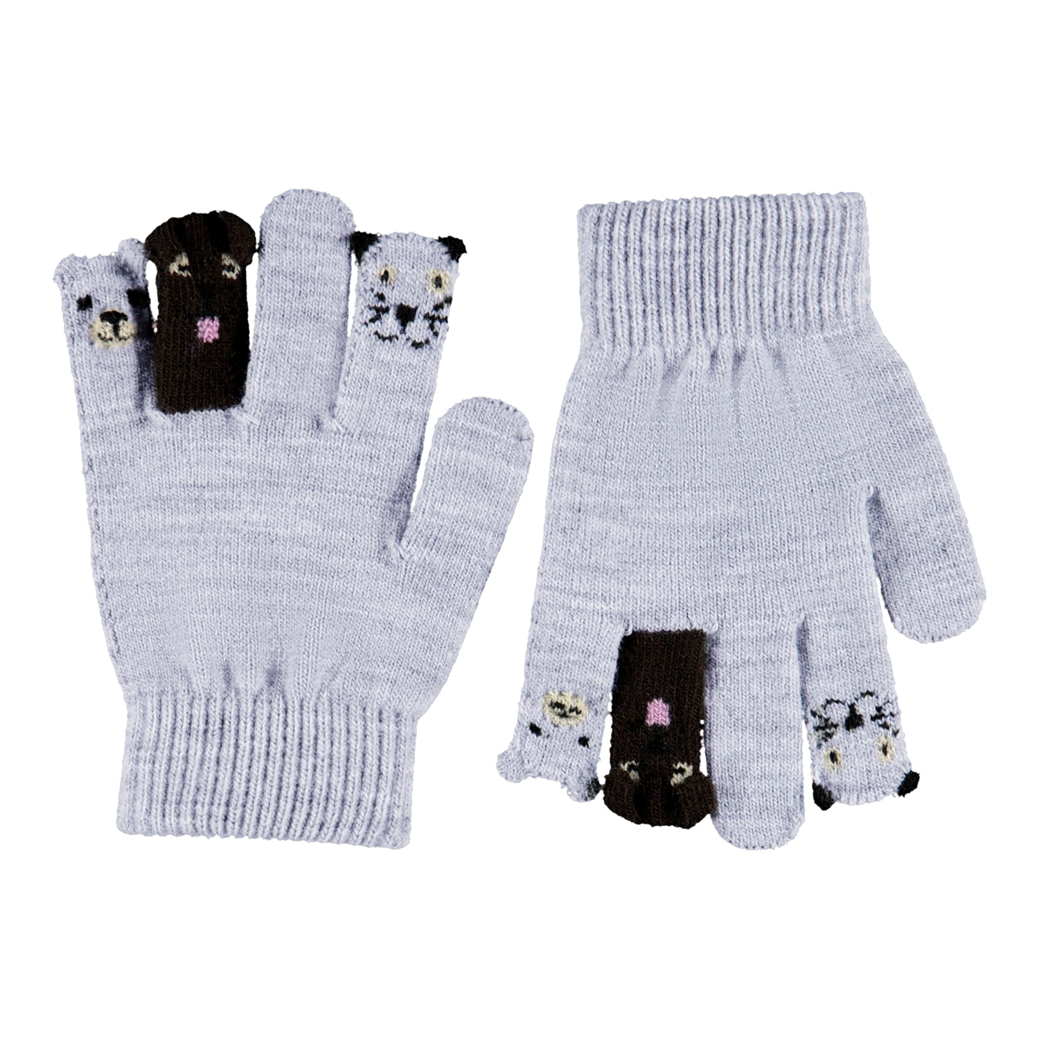 Kaapo Gloves Grey Melange